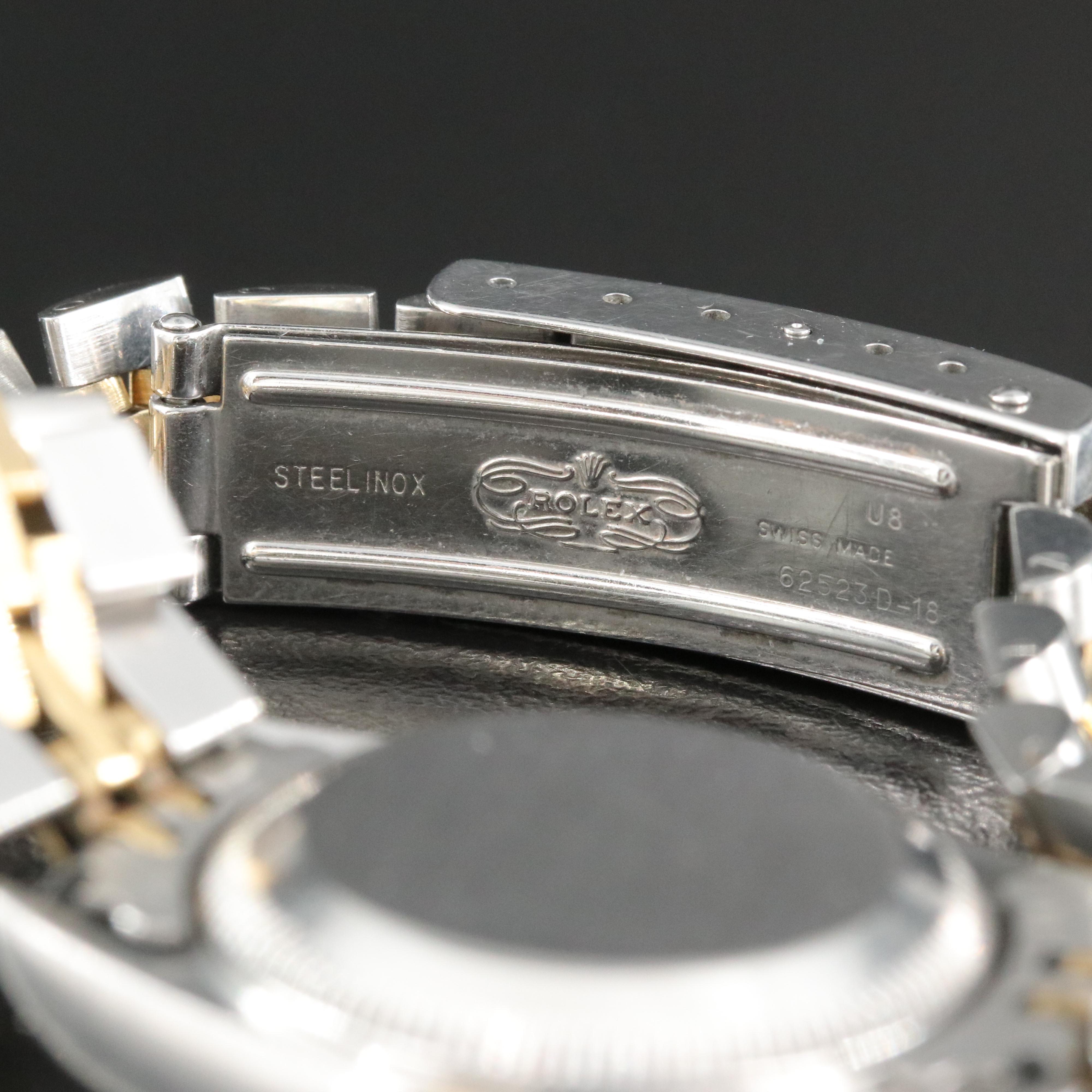 1997 Rolex Datejust Pyramid Dial 26MM Two-Tone Automatic Watch