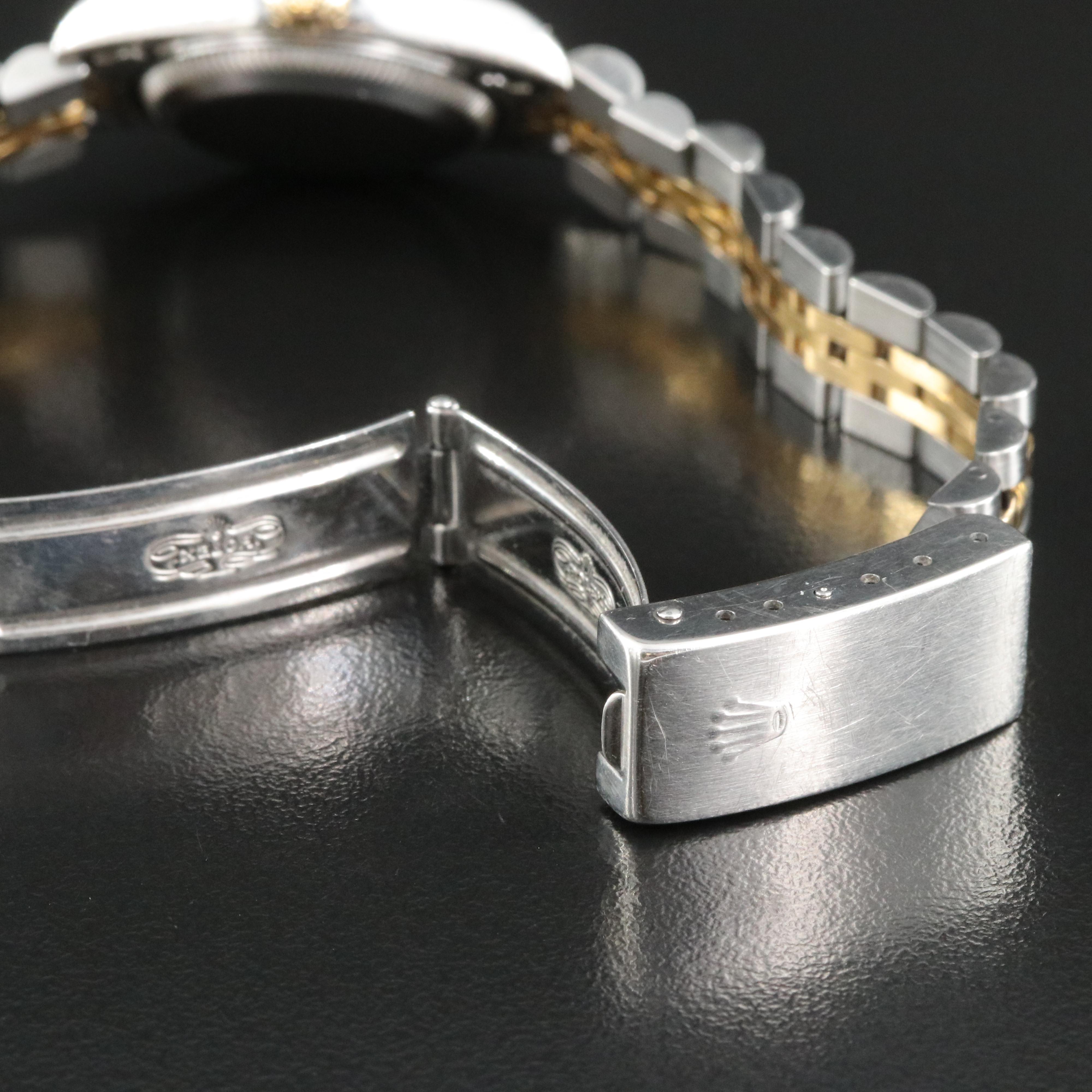 1997 Rolex Datejust Pyramid Dial 26MM Two-Tone Automatic Watch