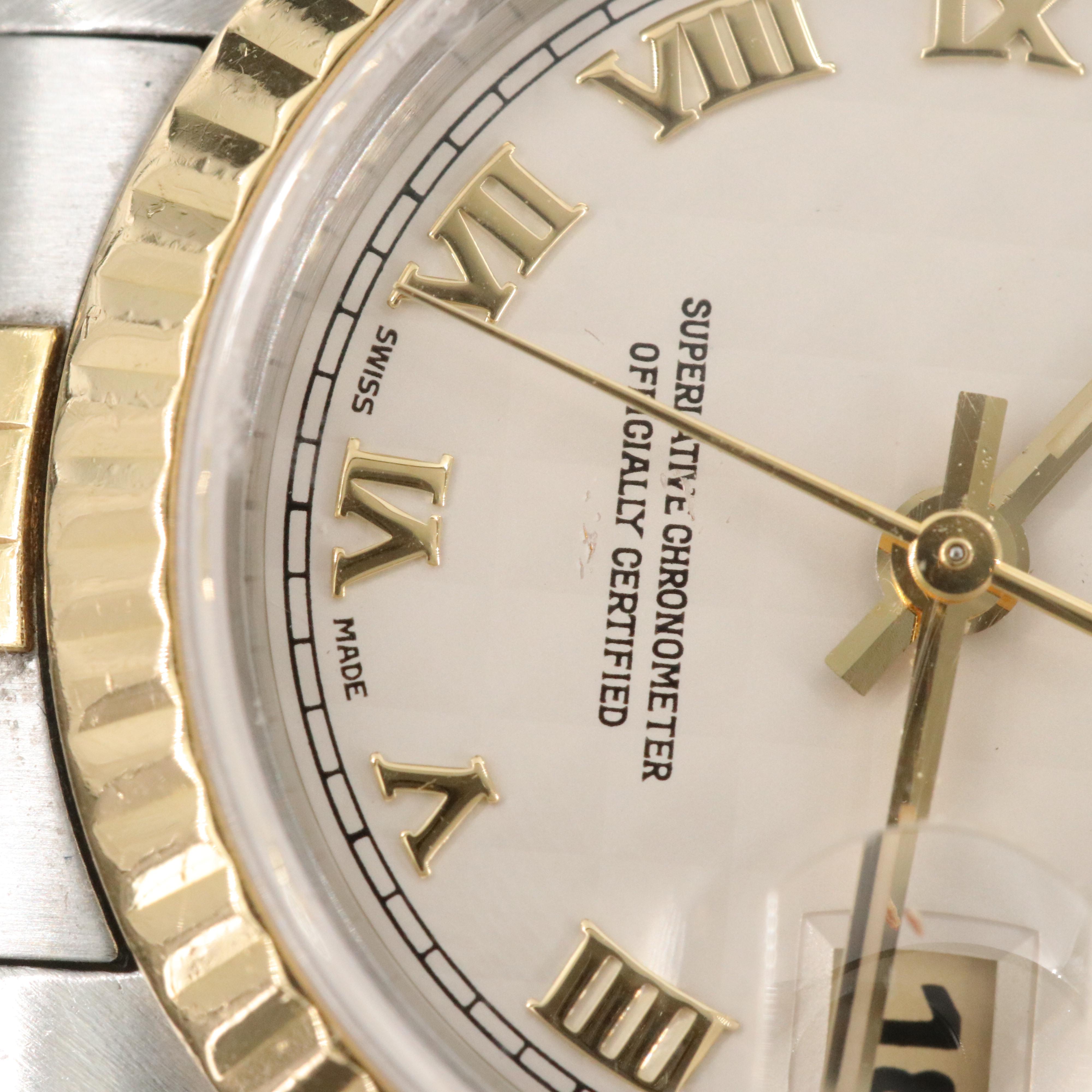 1997 Rolex Datejust Pyramid Dial 26MM Two-Tone Automatic Watch