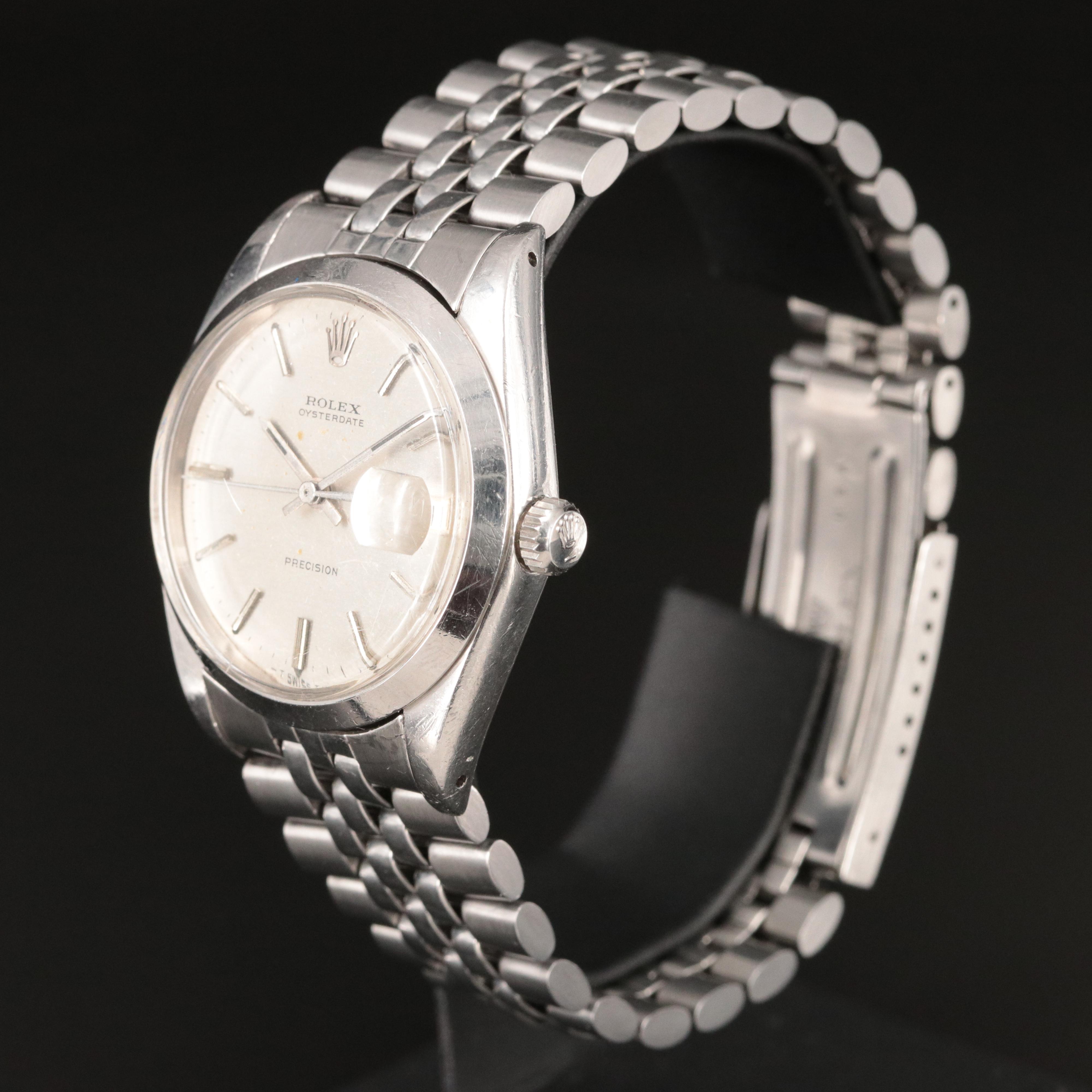 1968 Rolex Precision Oysterdate Watch