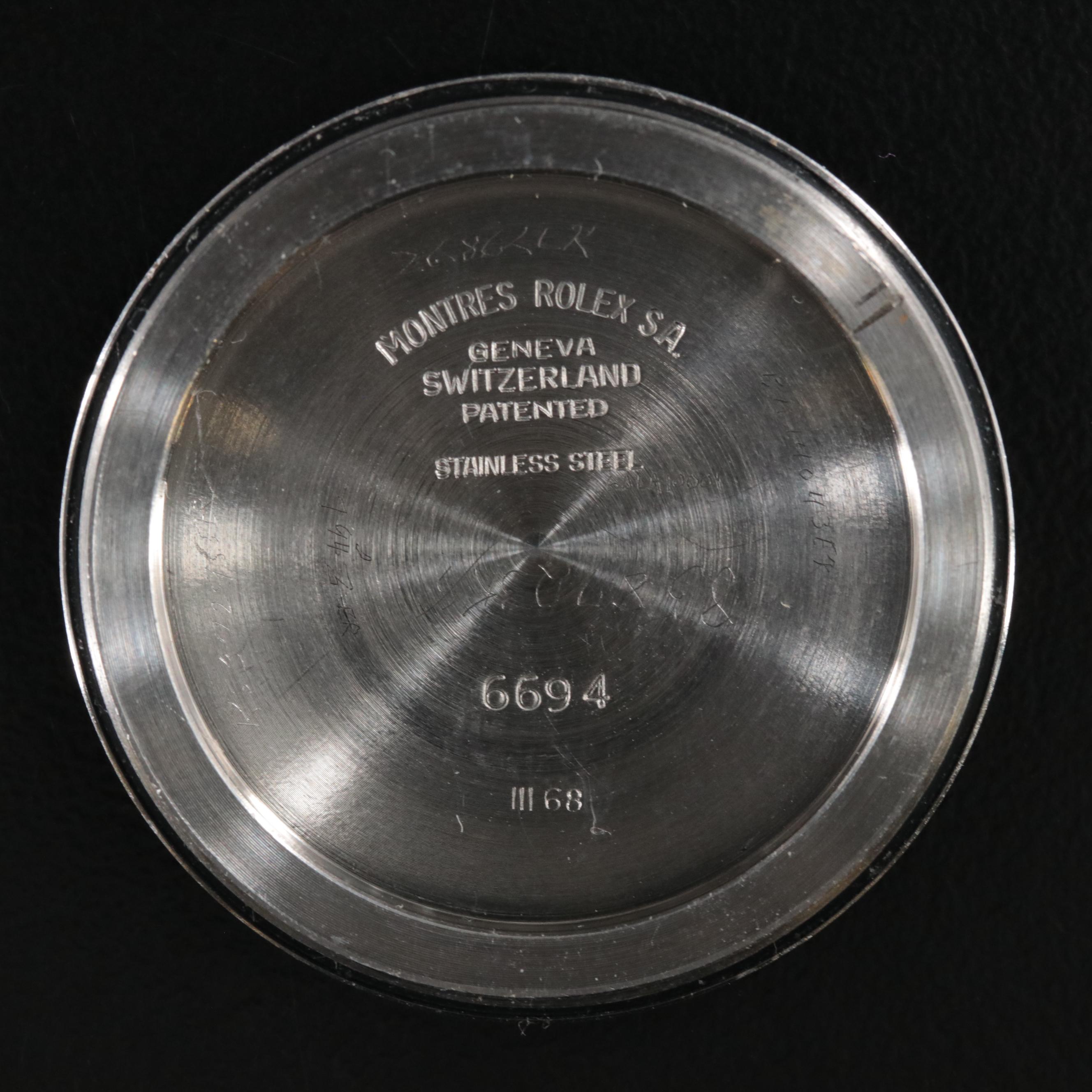 1968 Rolex Precision Oysterdate Watch