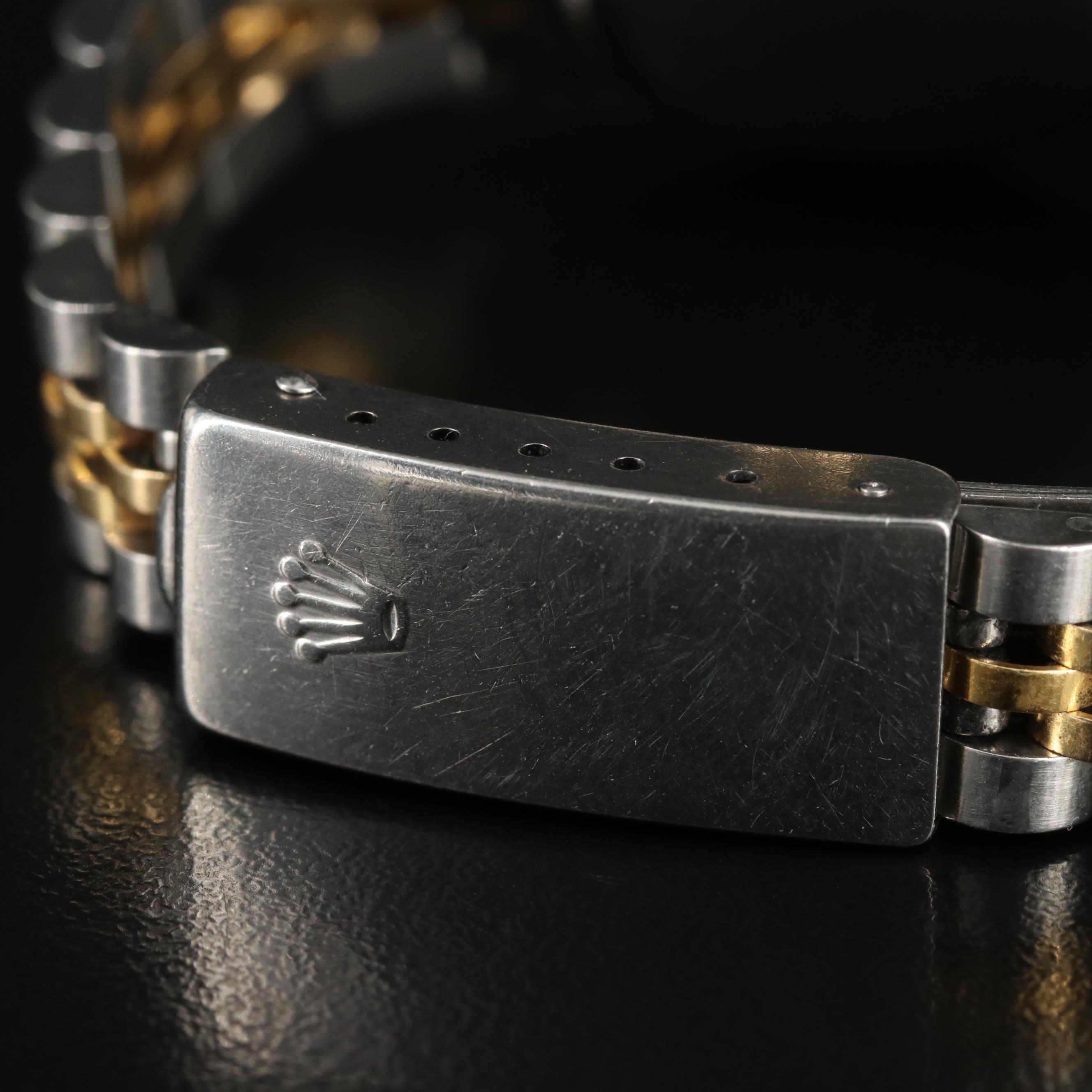 1995 Rolex Custom 1.01 CTW Diamond Dial and Bezel Datejust Watch