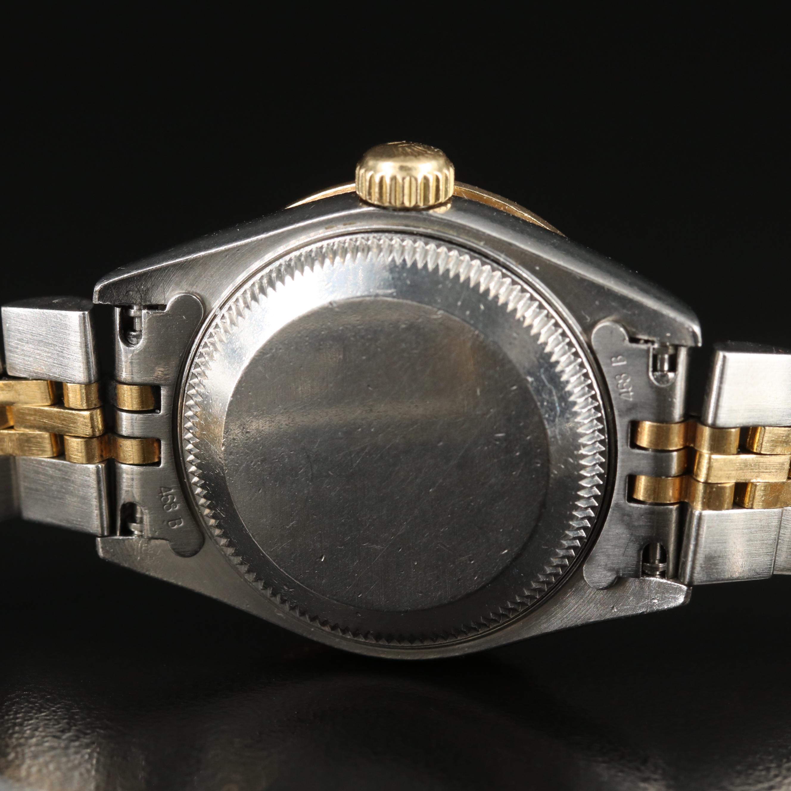 1995 Rolex Custom 1.01 CTW Diamond Dial and Bezel Datejust Watch