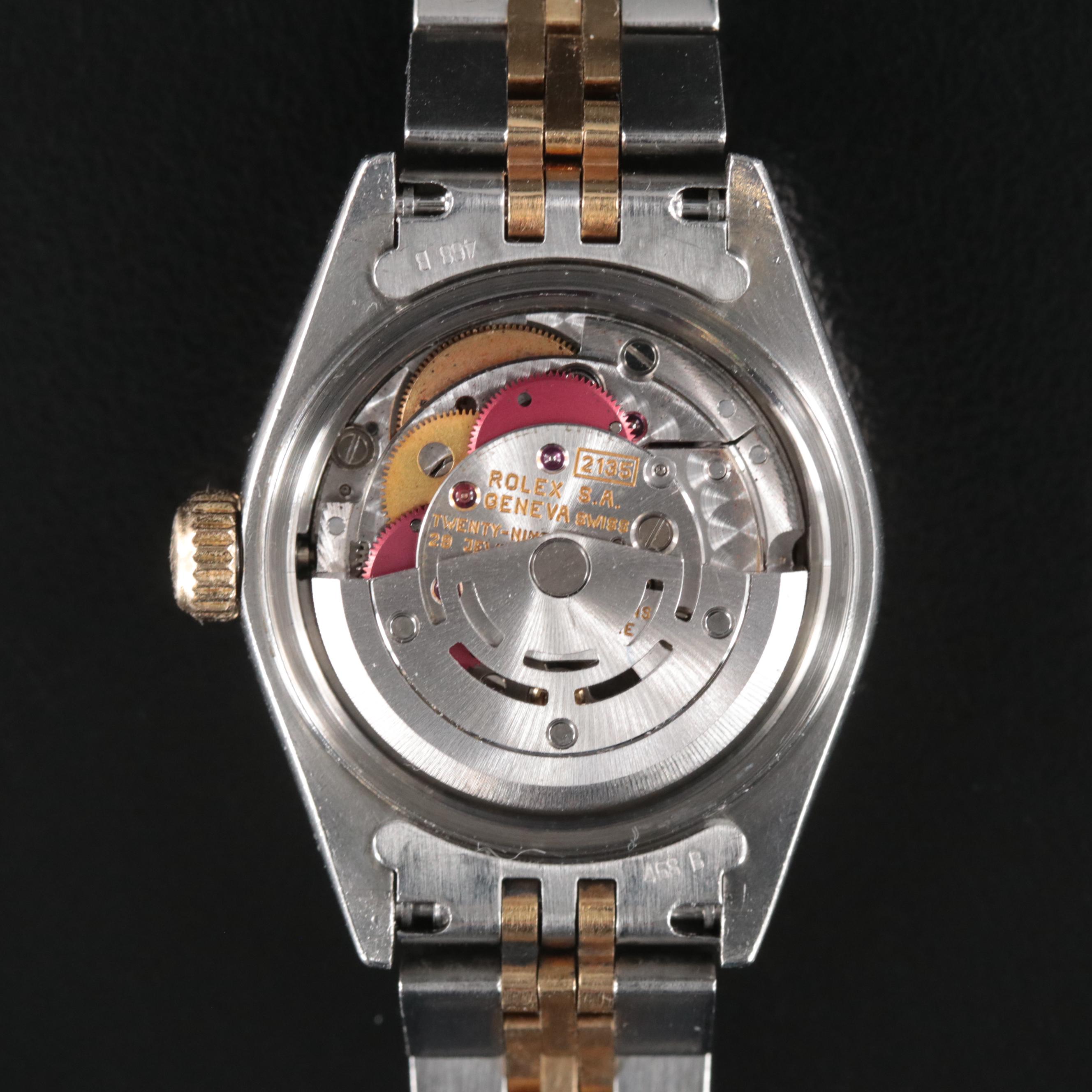 1995 Rolex Custom 1.01 CTW Diamond Dial and Bezel Datejust Watch