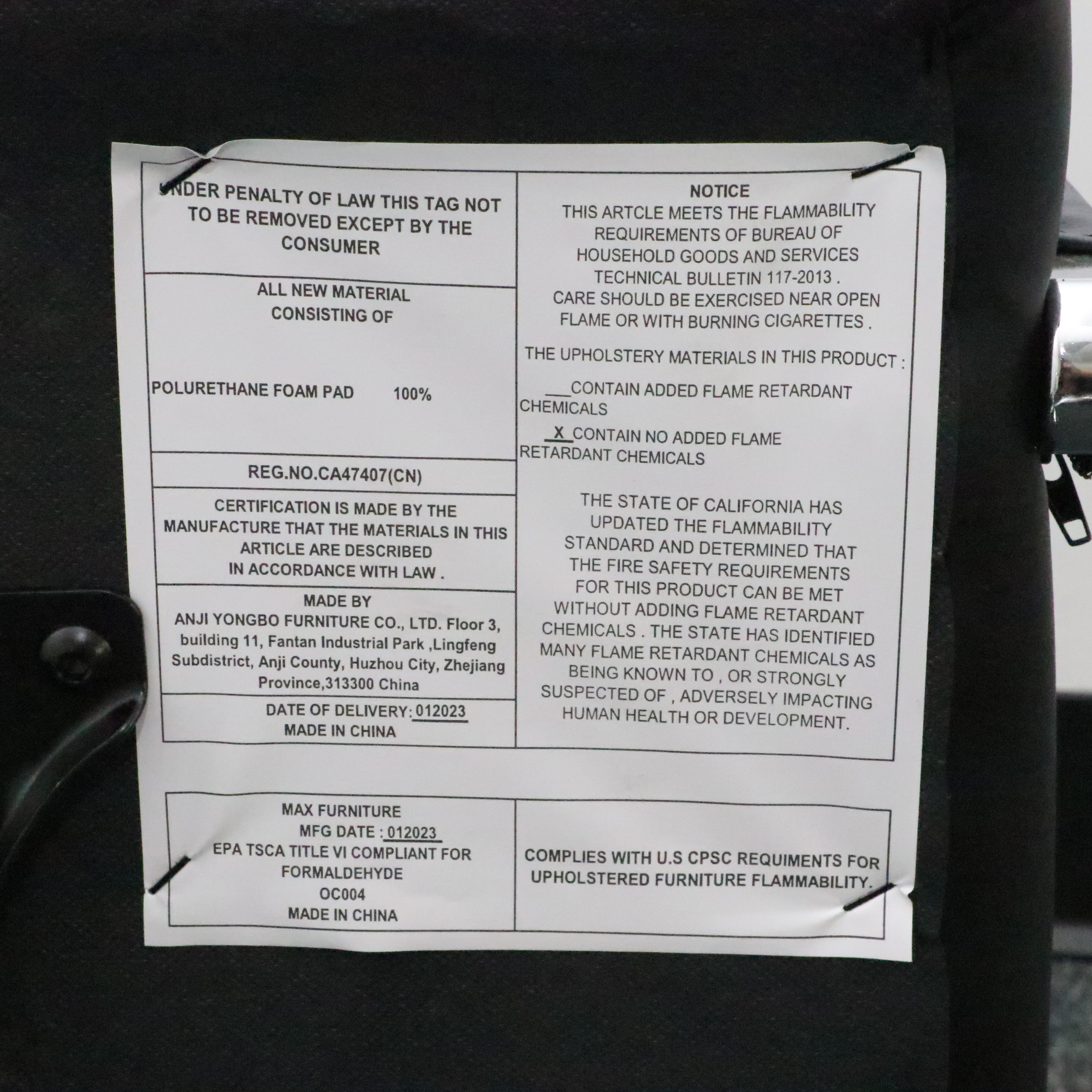 Contemporary Office Conference Table and Six Chairs