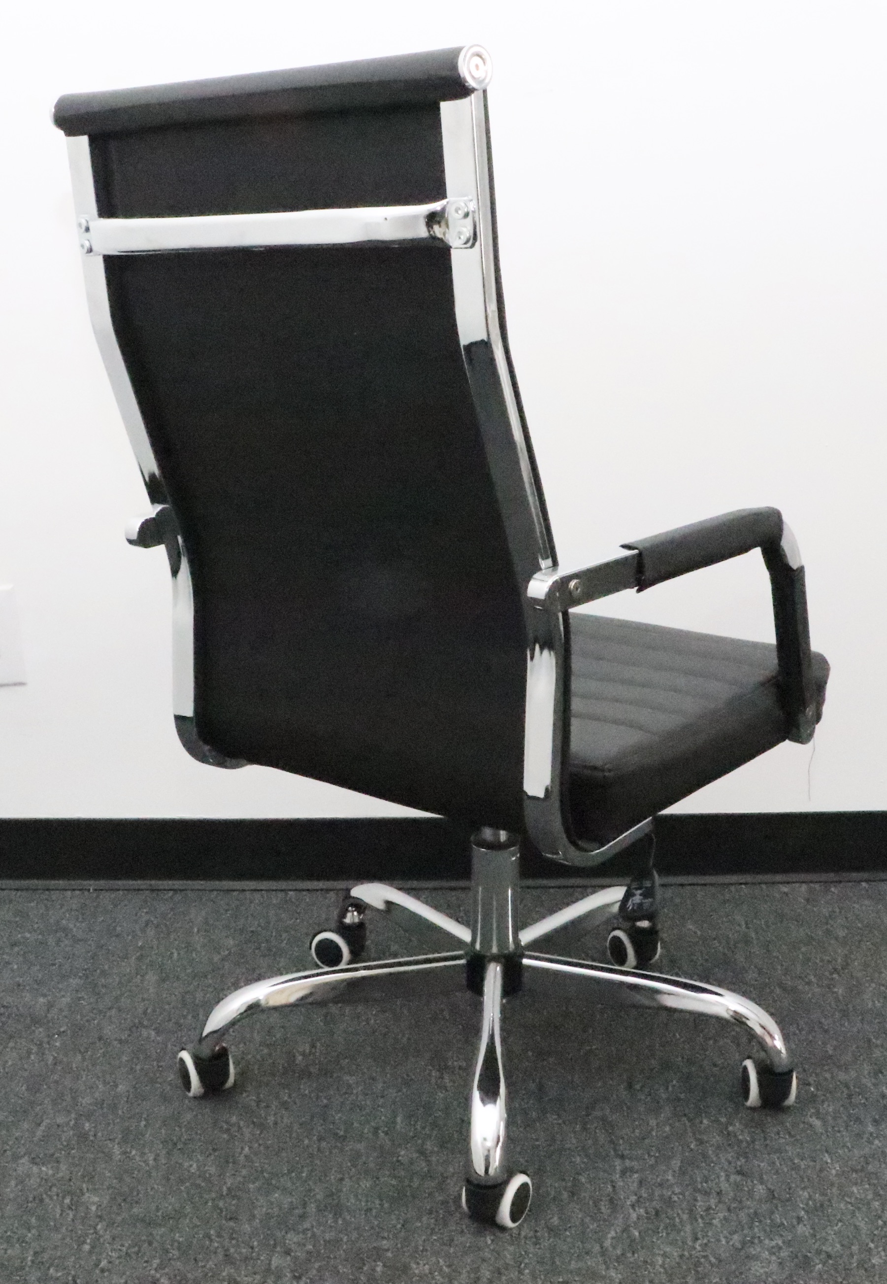 Contemporary Office Conference Table and Six Chairs