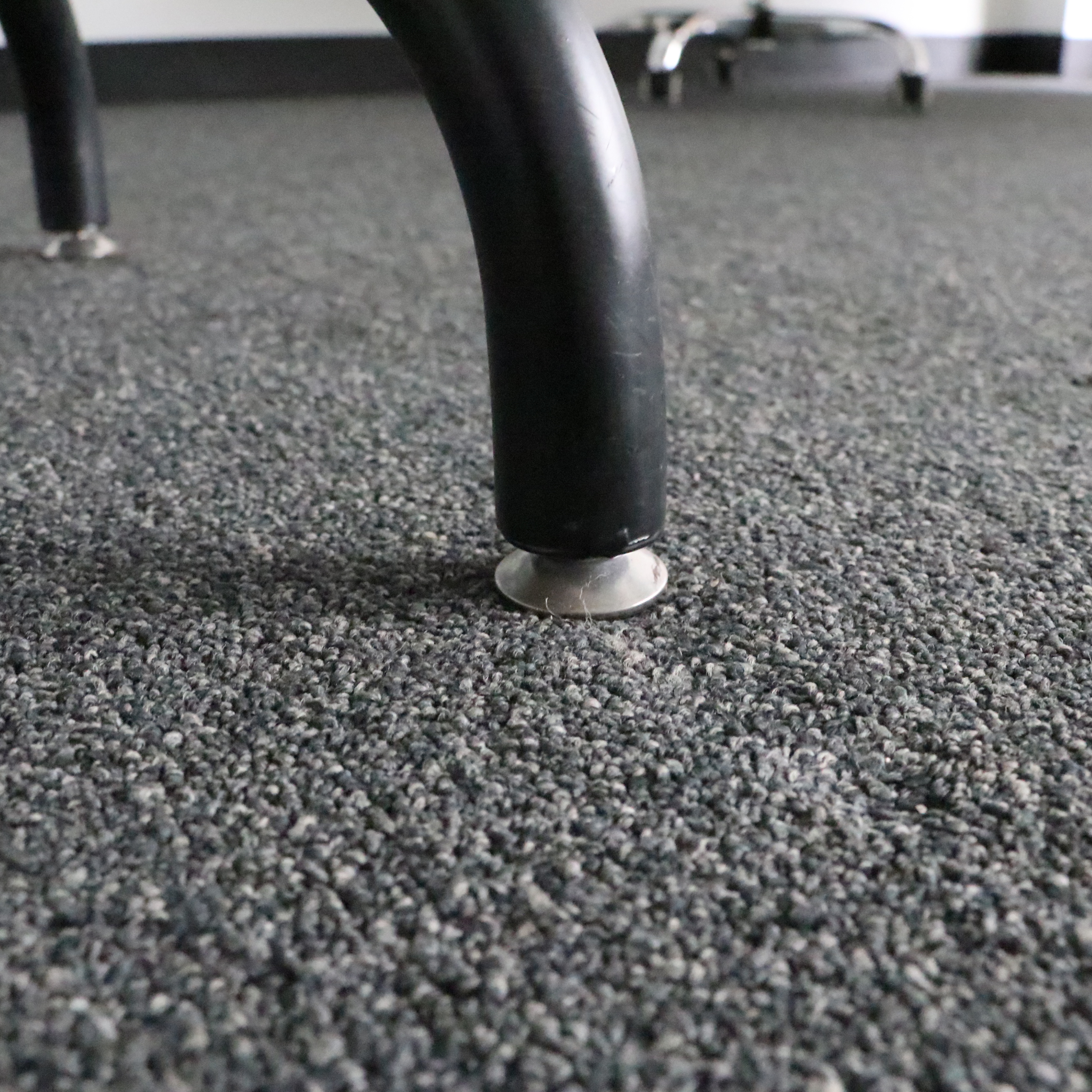 Contemporary Office Conference Table and Six Chairs