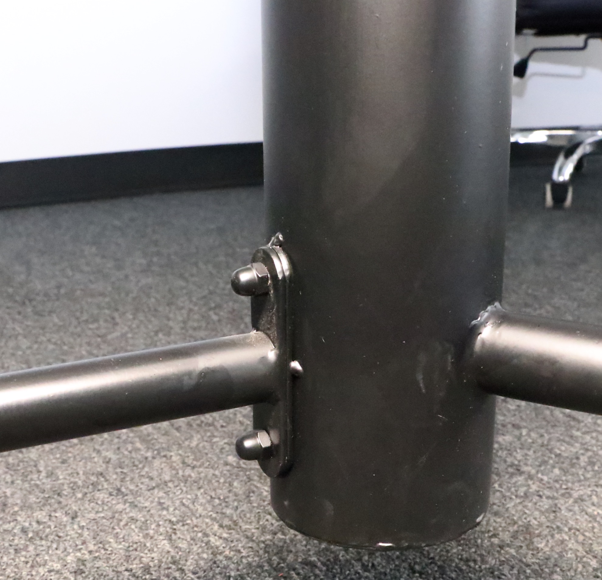 Contemporary Office Conference Table and Six Chairs