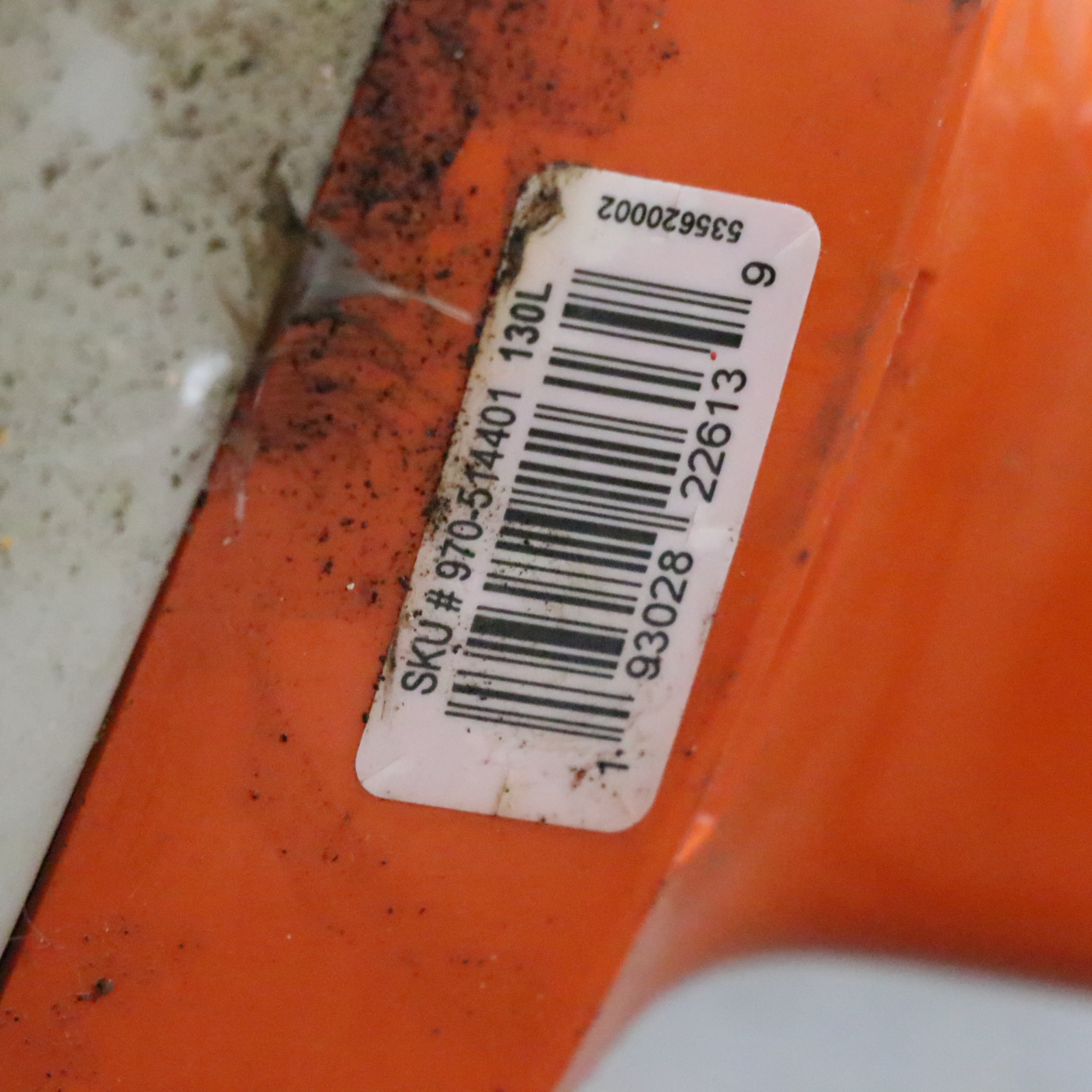 Truper Wheelbarrow With Husqvarna Gas-Powered String Trimmer