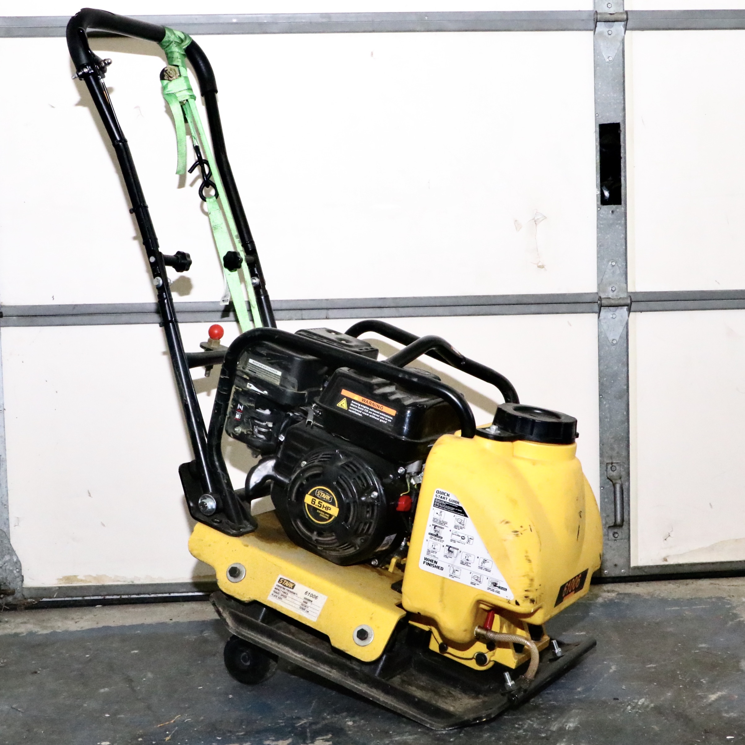 Stark 6.5 HP Walk Behind Plate Compactor