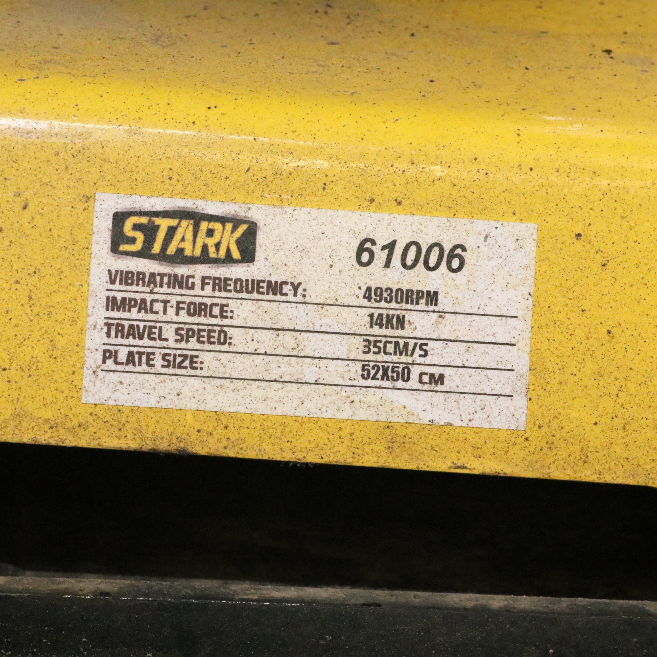 Stark 6.5 HP Walk Behind Plate Compactor