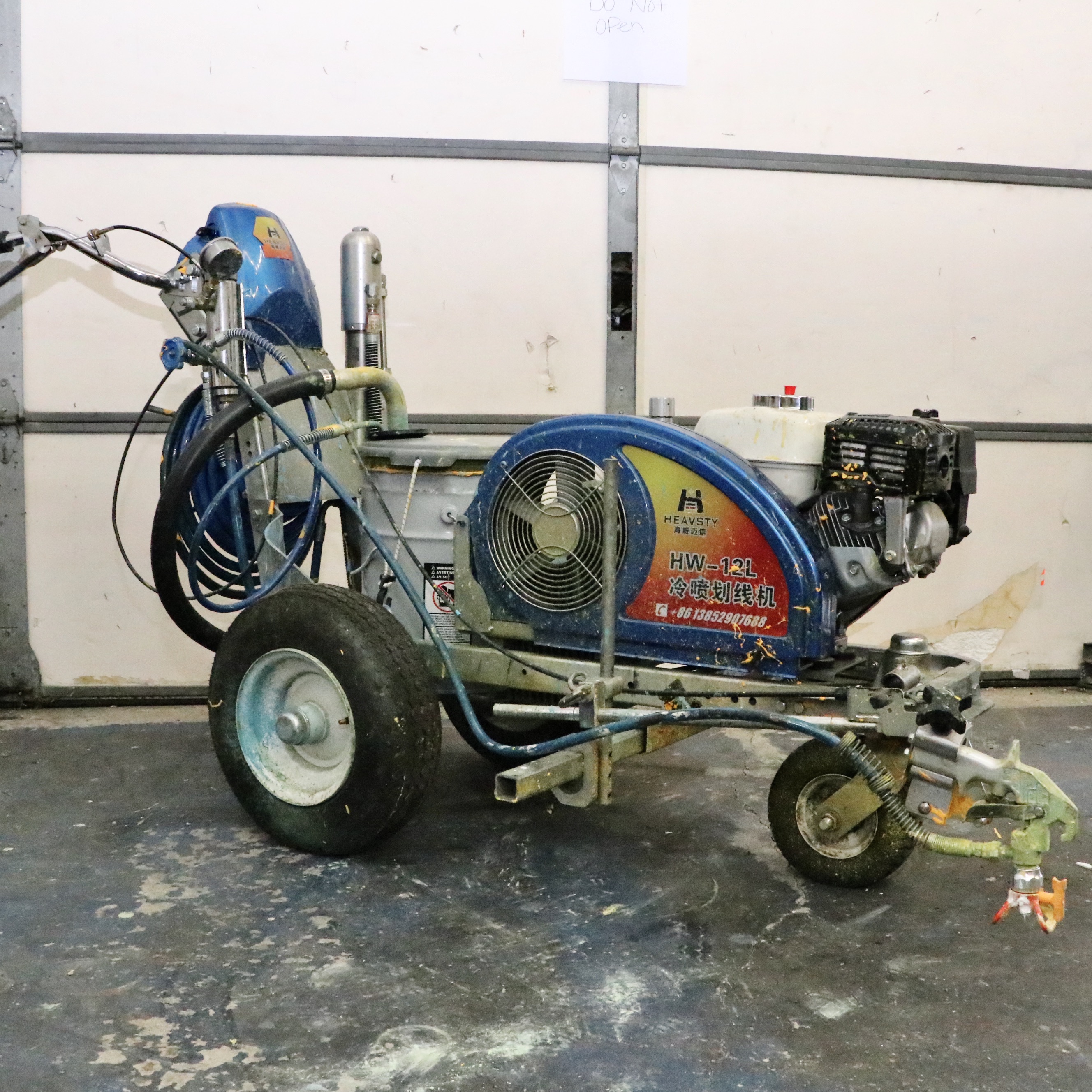 Heavsty HW-12L Road Marking Machine with Honda 5.5PS Engine