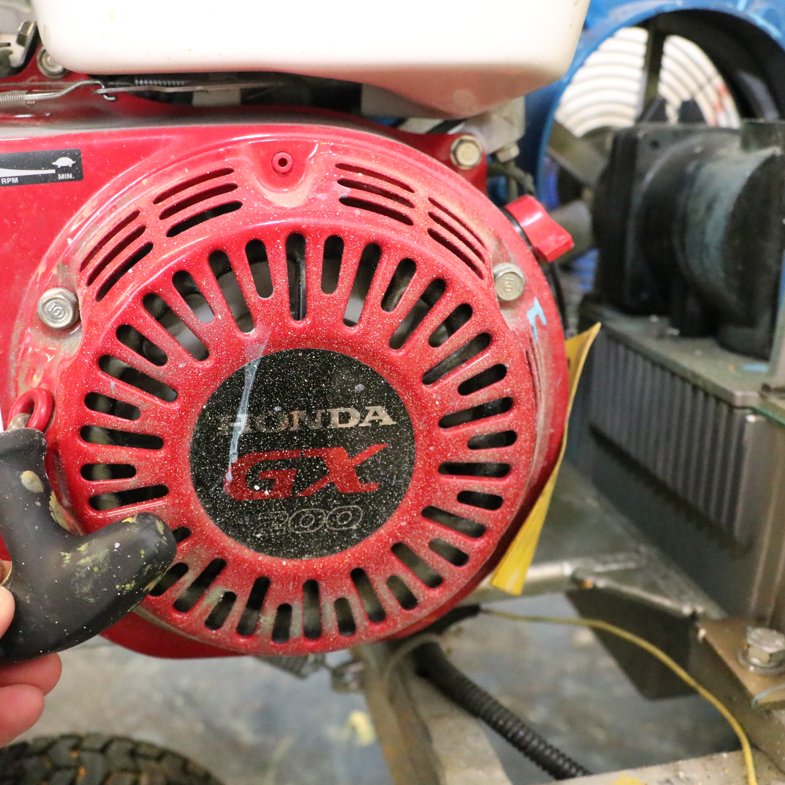 Heavsty HW-12L Road Marking Machine with Honda 5.5PS Engine