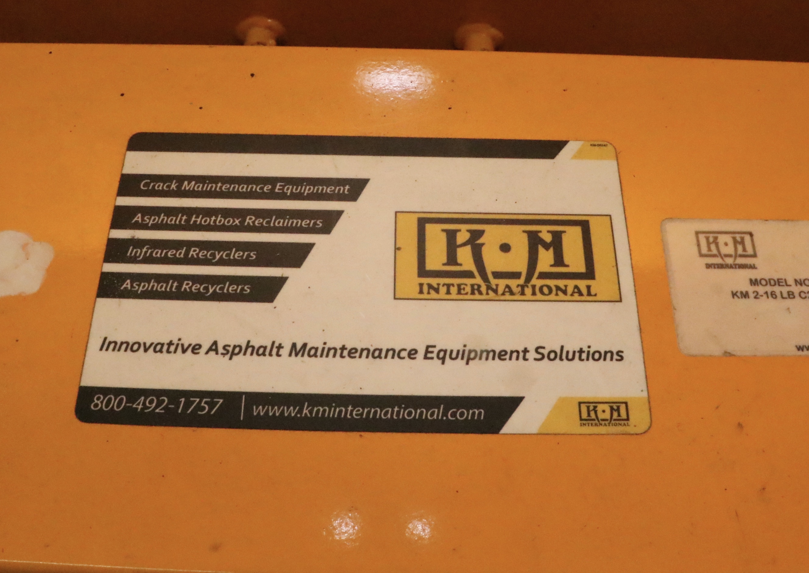 K.M International Portable Infrared Asphalt Heater with Folding Design