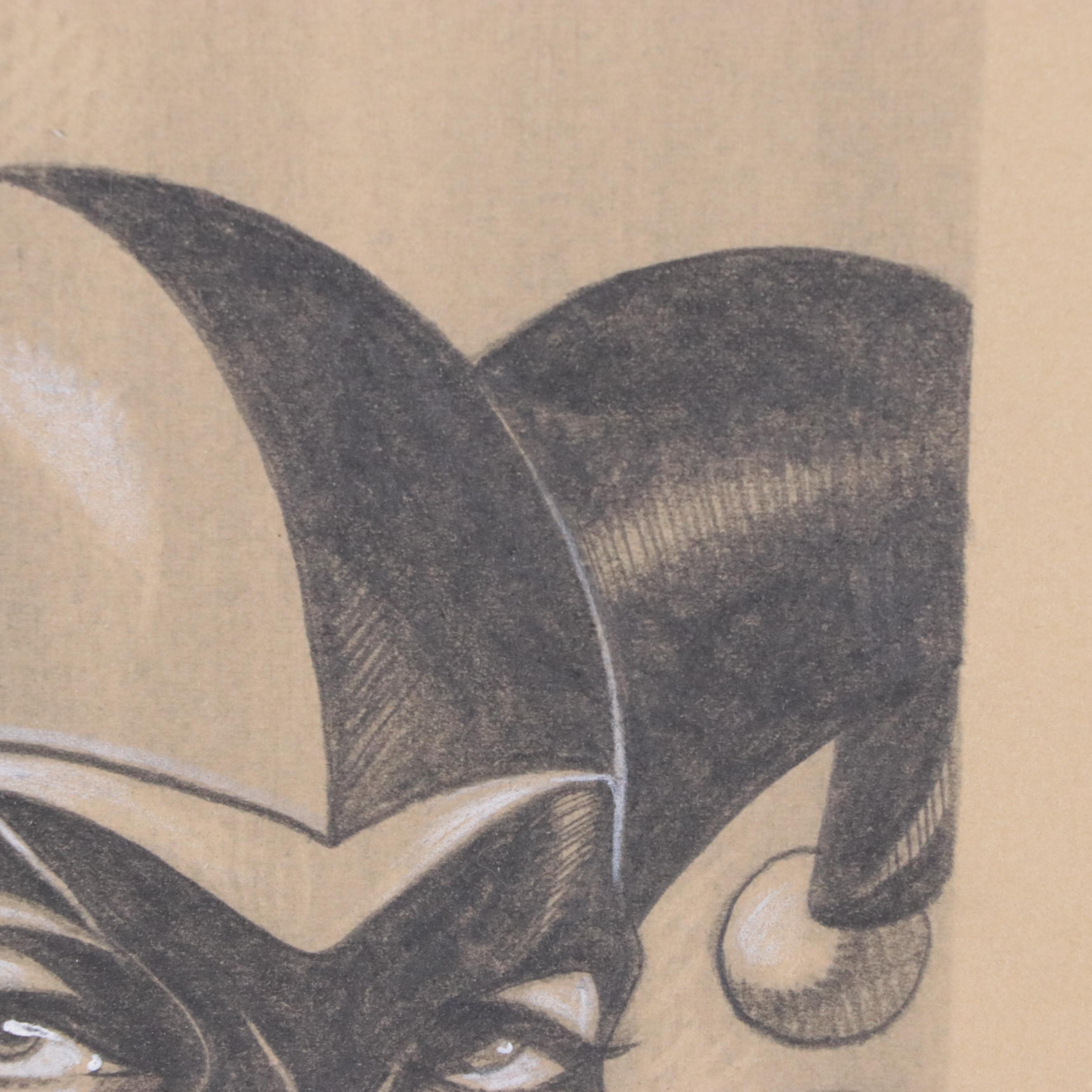 David Michael Beck Graphite Comic Illustration