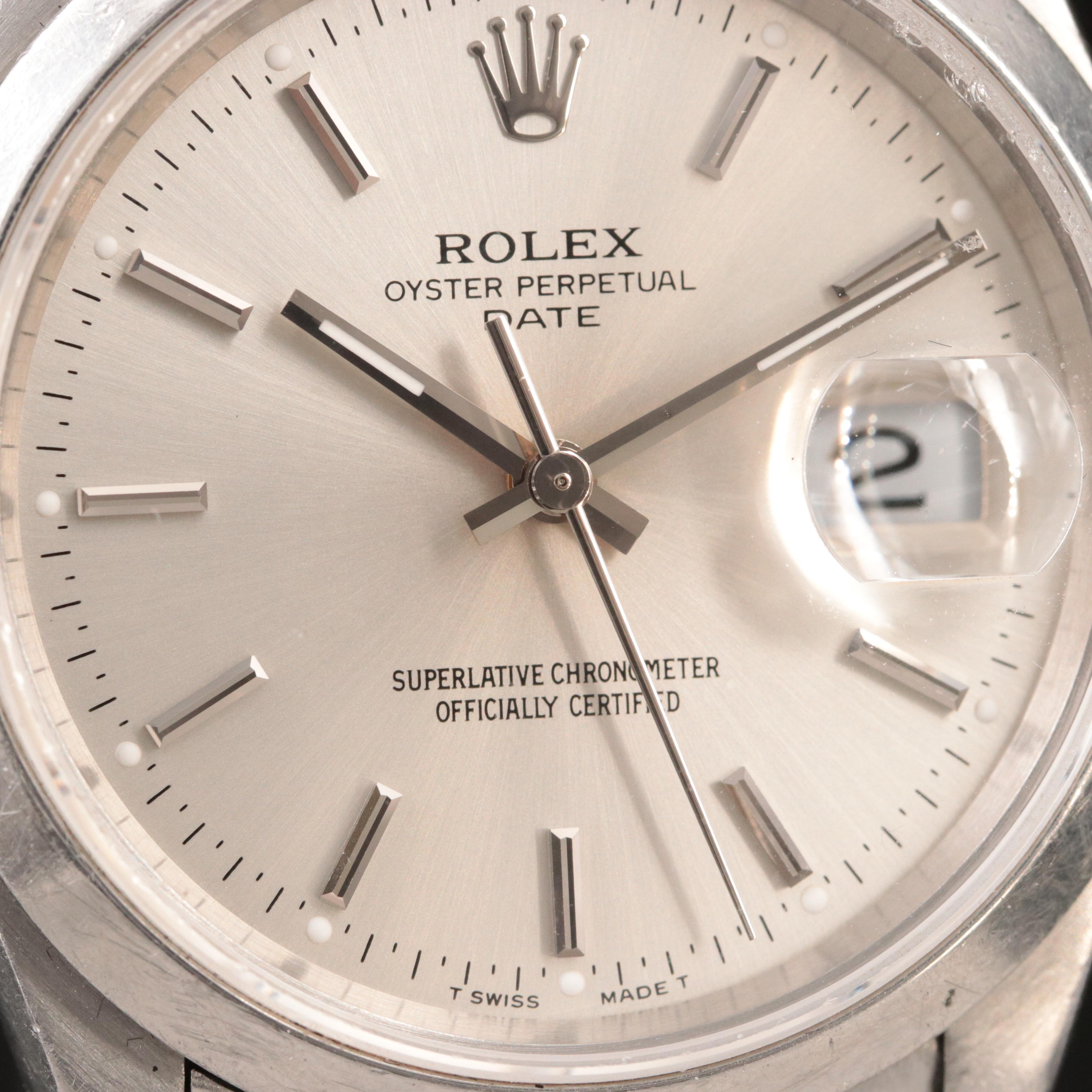 1996 Rolex Oyster Perpetual Date Watch