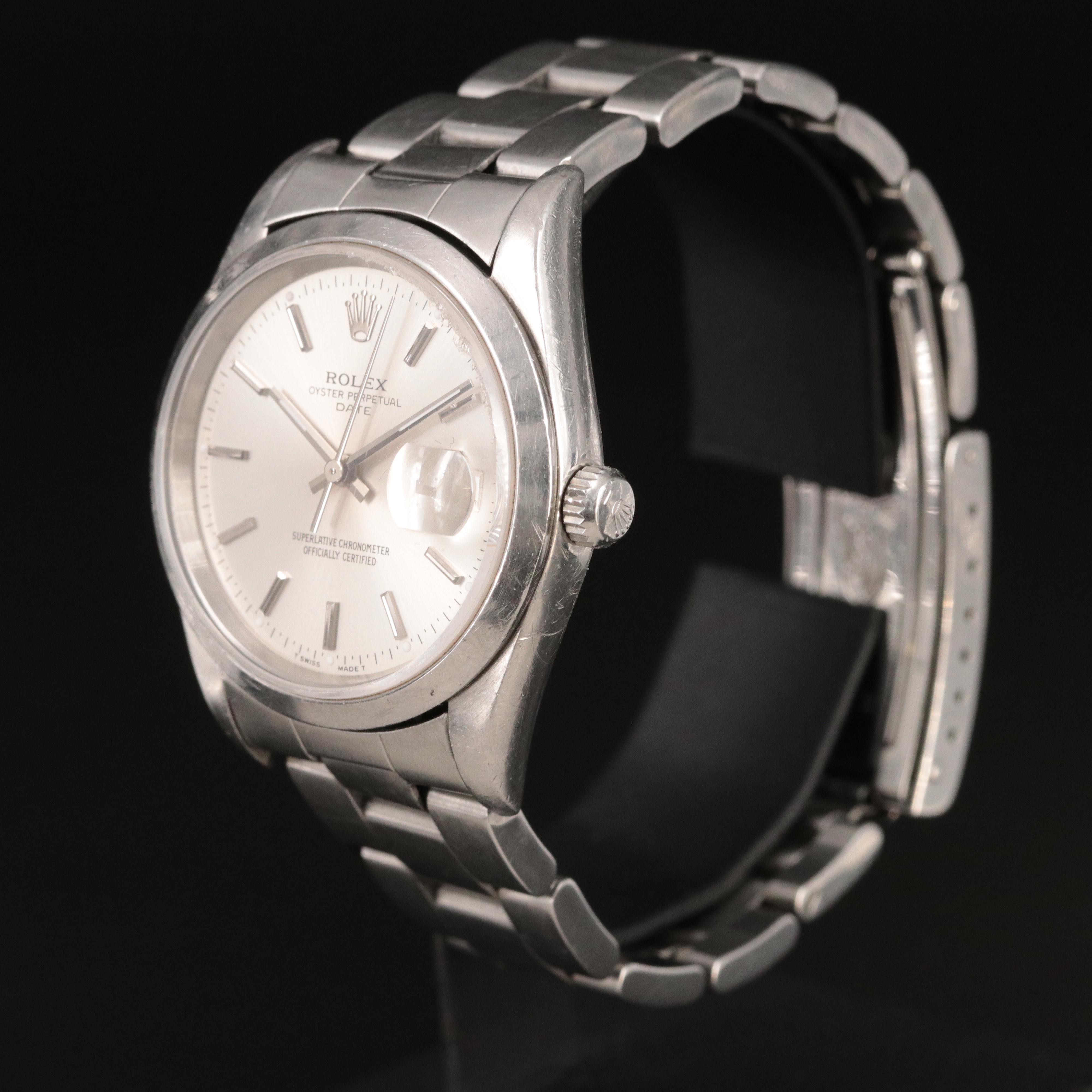 1996 Rolex Oyster Perpetual Date Watch