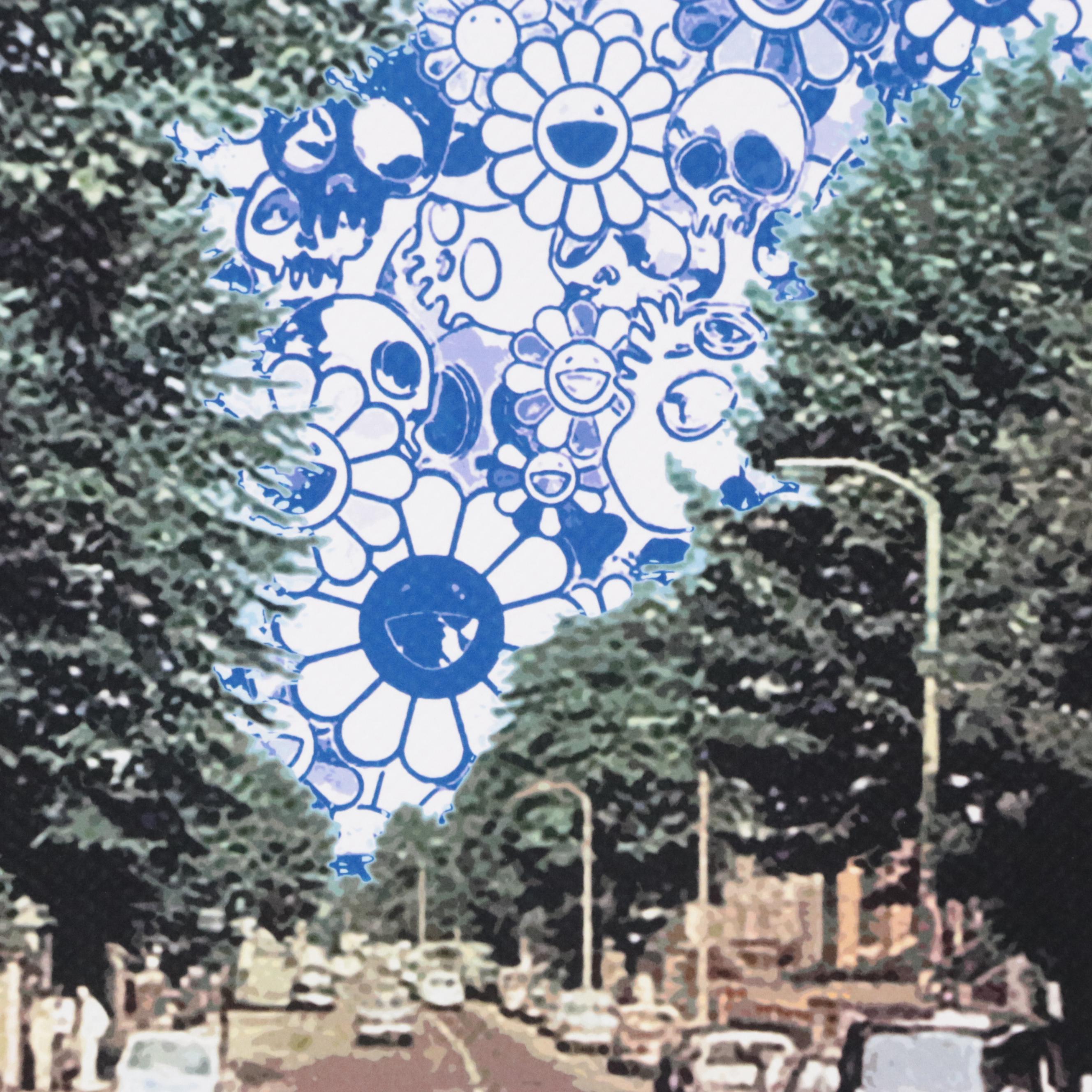 Death NYC Pop Art Digital Print Featuring Peanuts x The Beatles, 21st Century