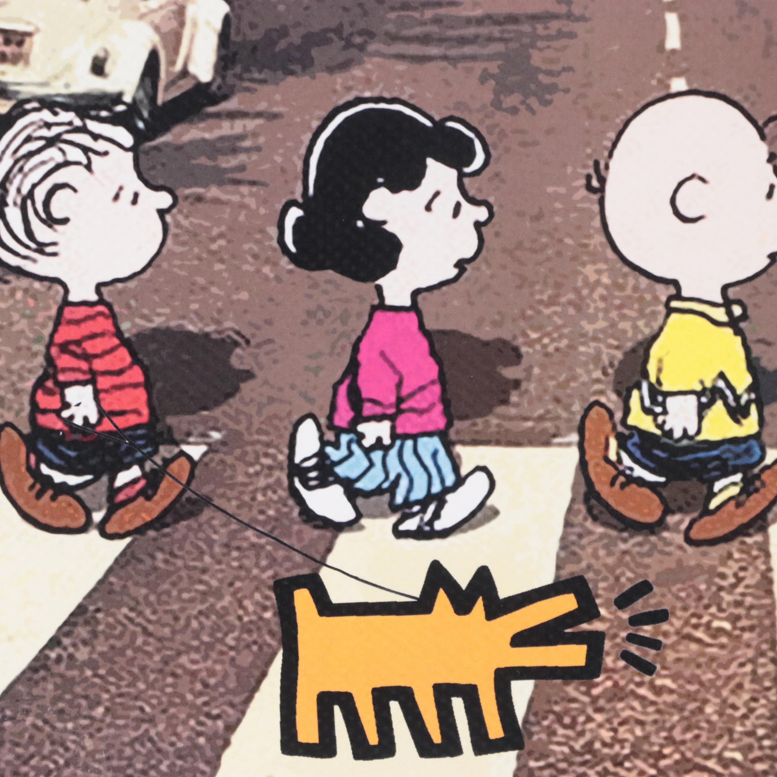 Death NYC Pop Art Digital Print Featuring Peanuts x The Beatles, 21st Century
