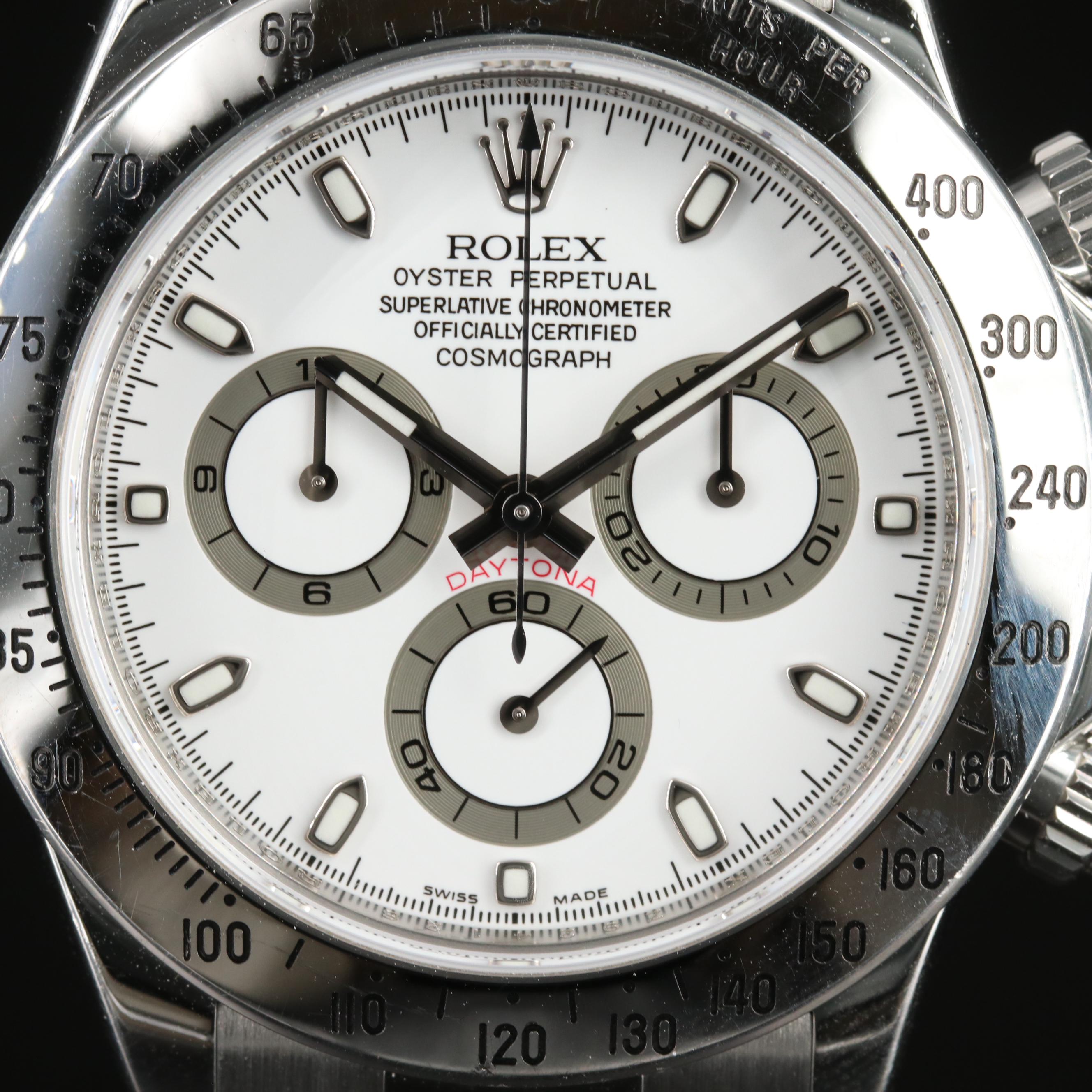 2006 Rolex Daytona Cosmograph 40MM Steel Automatic Watch