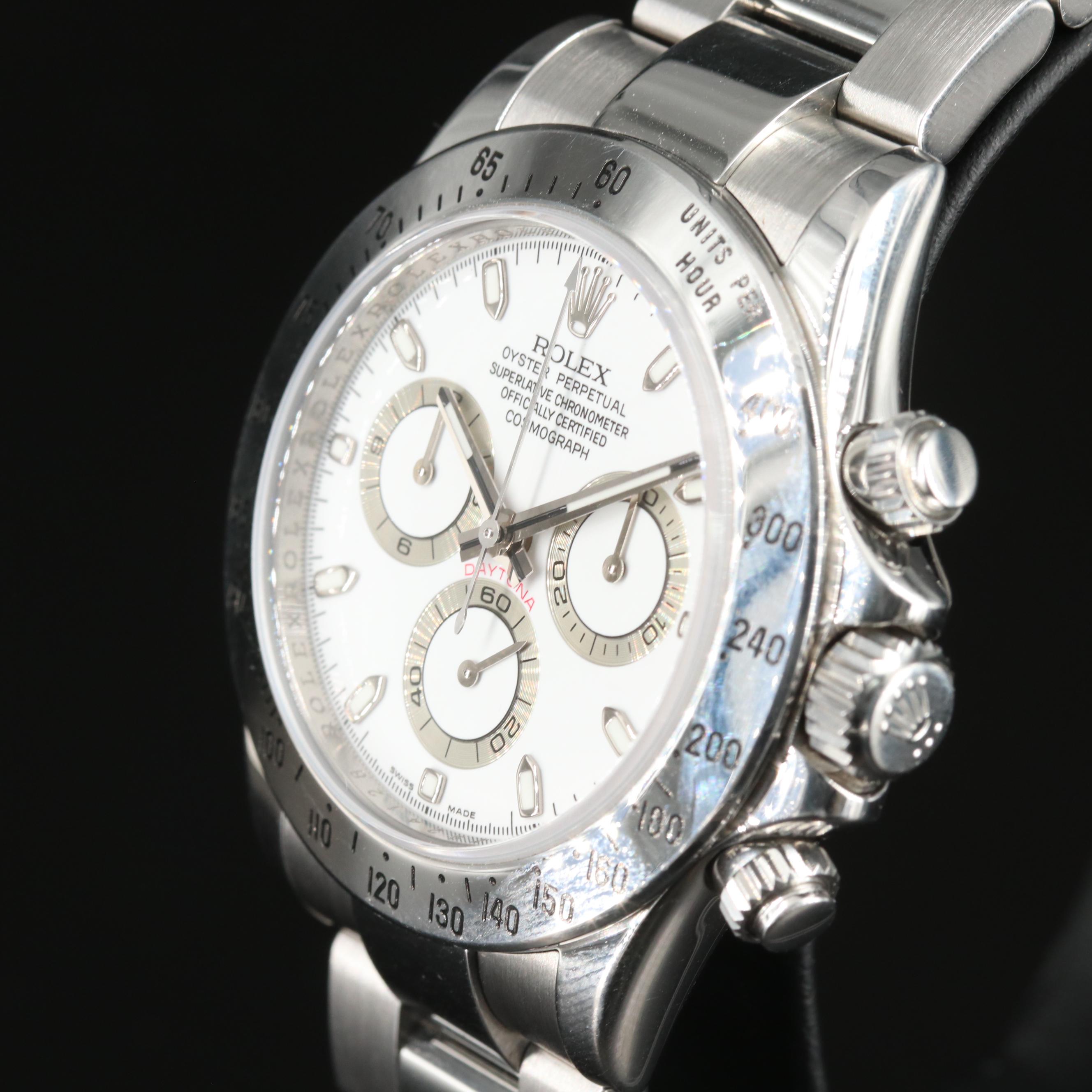 2006 Rolex Daytona Cosmograph 40MM Steel Automatic Watch