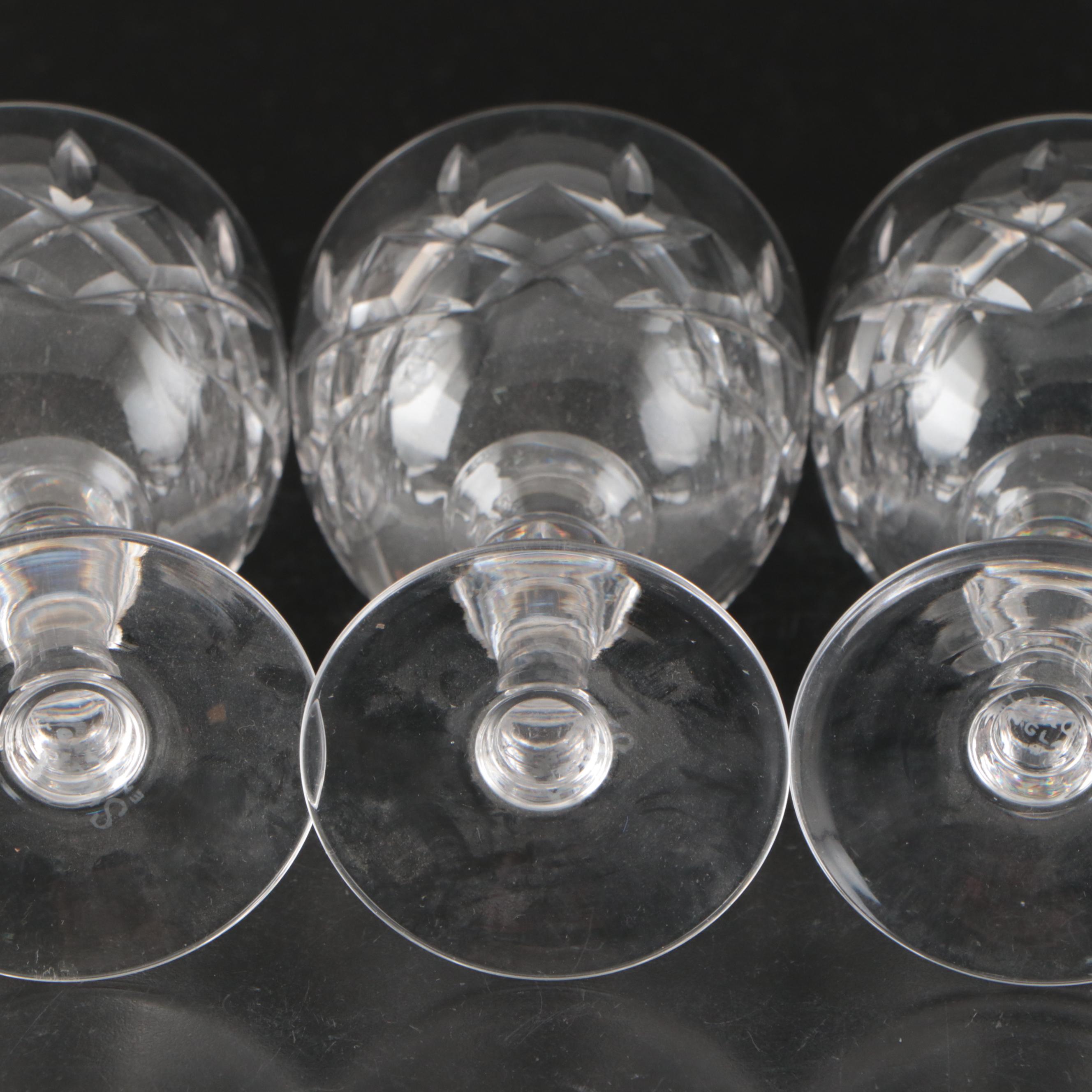 Stuart Crystal "Regent" Coupes and Cocktail Glasses, 1955–1981