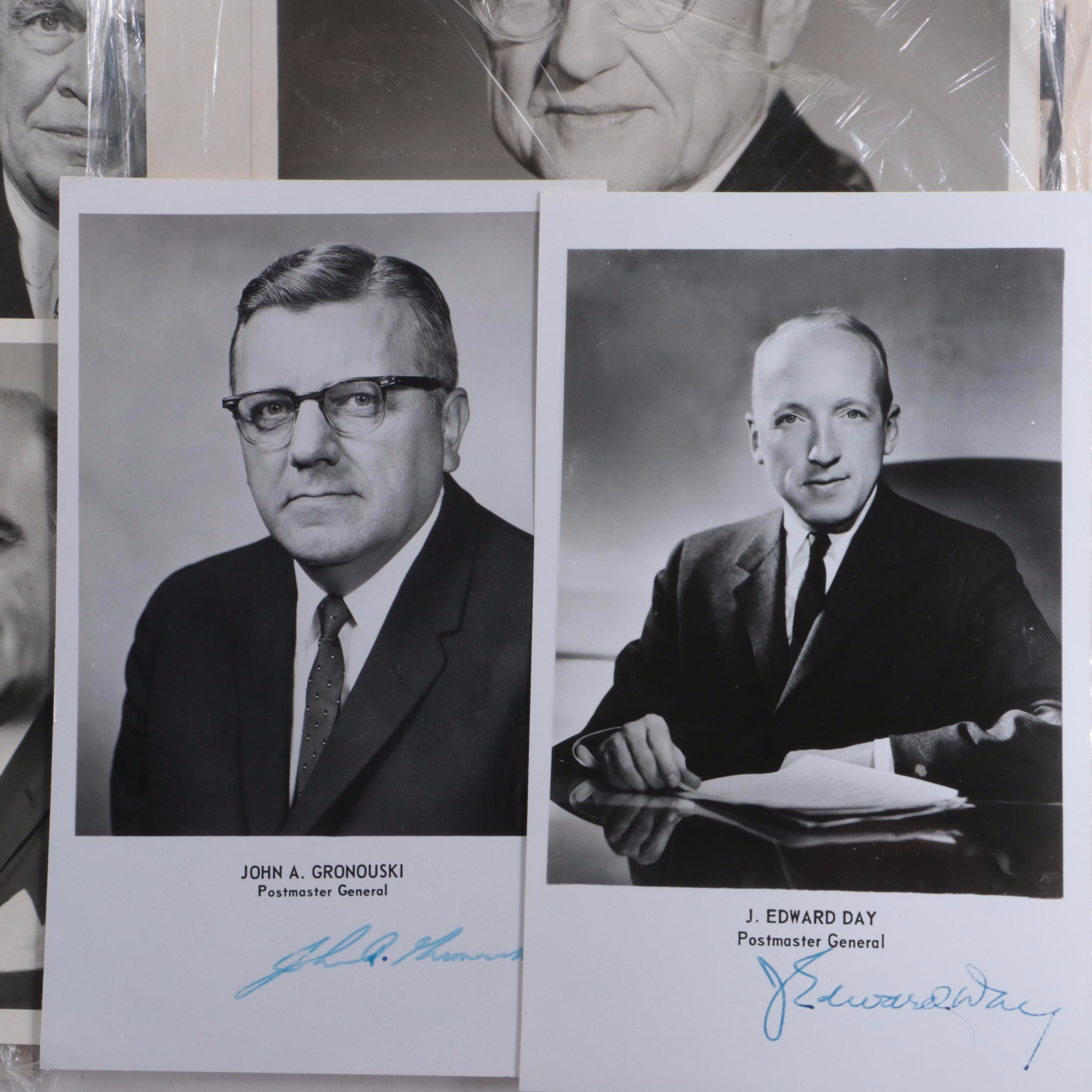 Arthur Goldberg, Nelson Rockefeller and Other Autographed Photographs