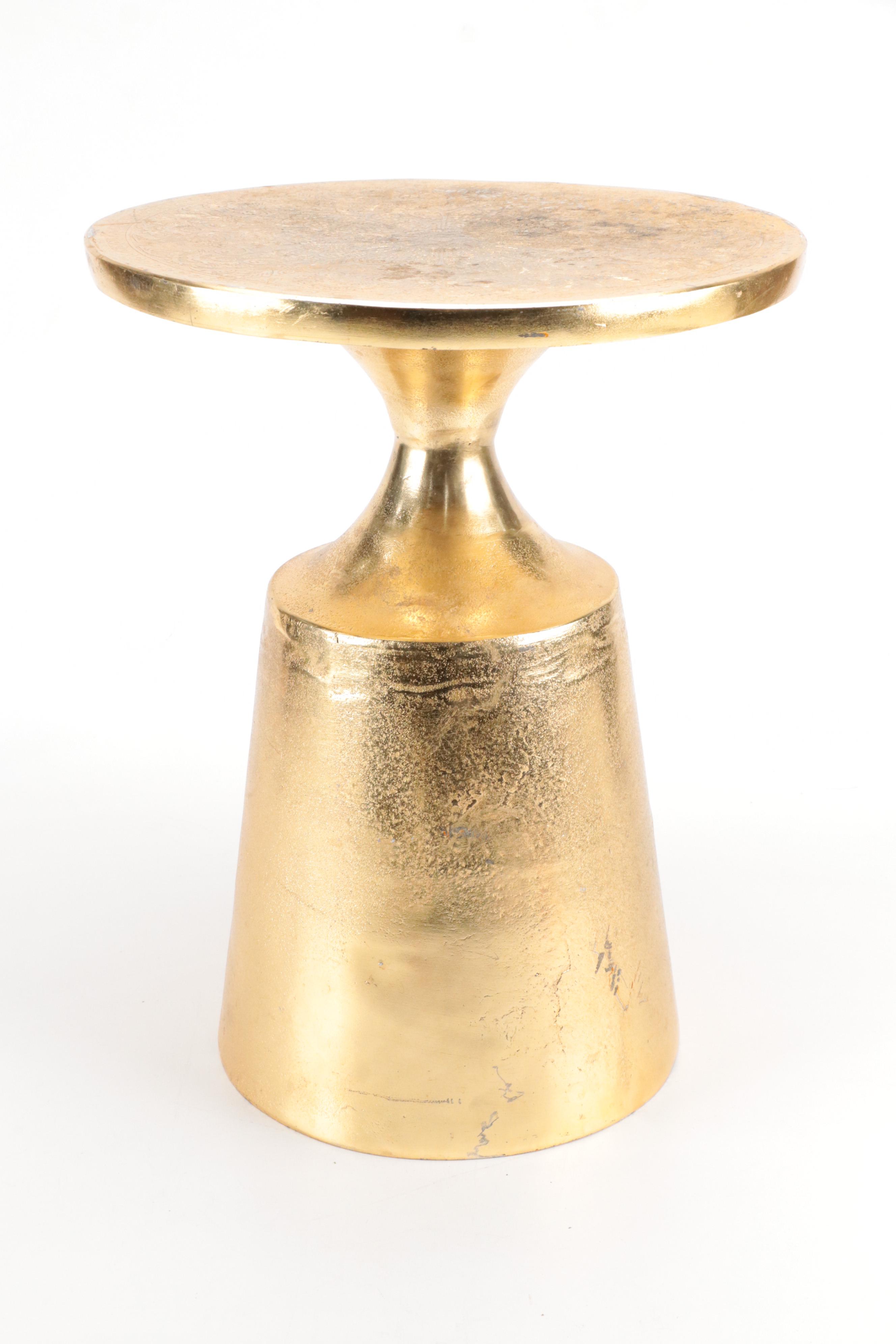 Classic Home Fiona Metal Accent Table