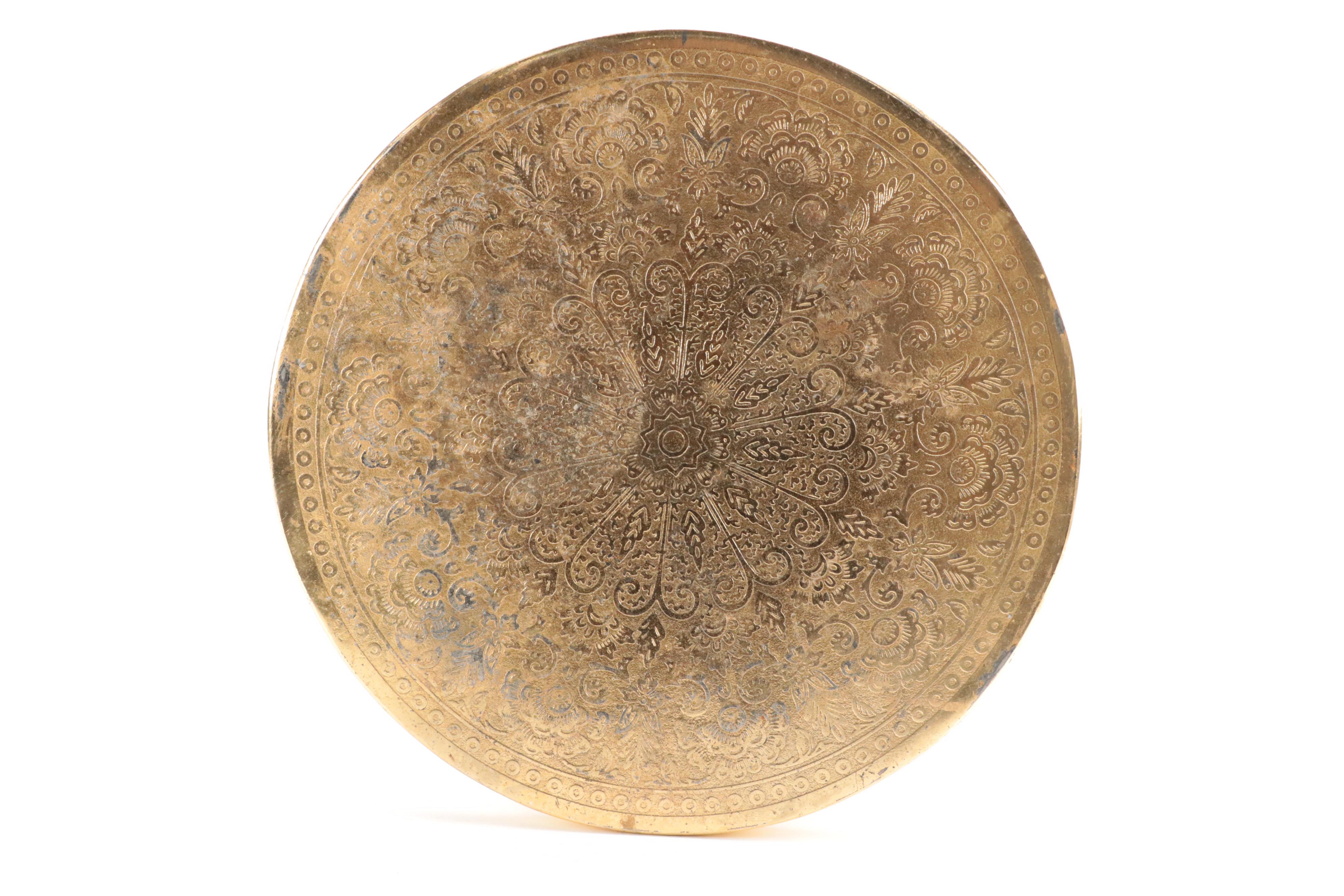 Classic Home Fiona Metal Accent Table