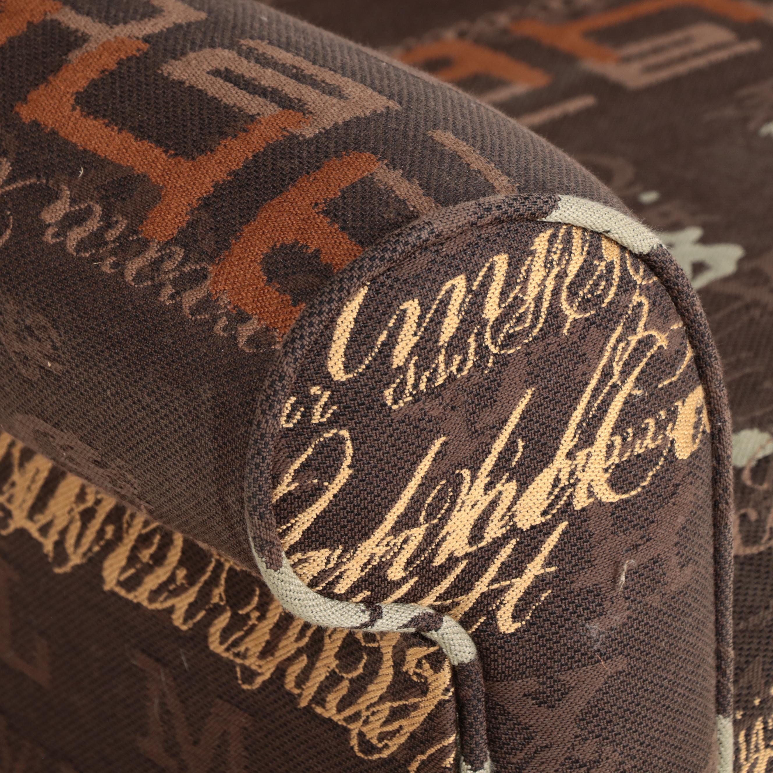 Pair of Flexsteel Custom-Upholstered Easy Armchairs