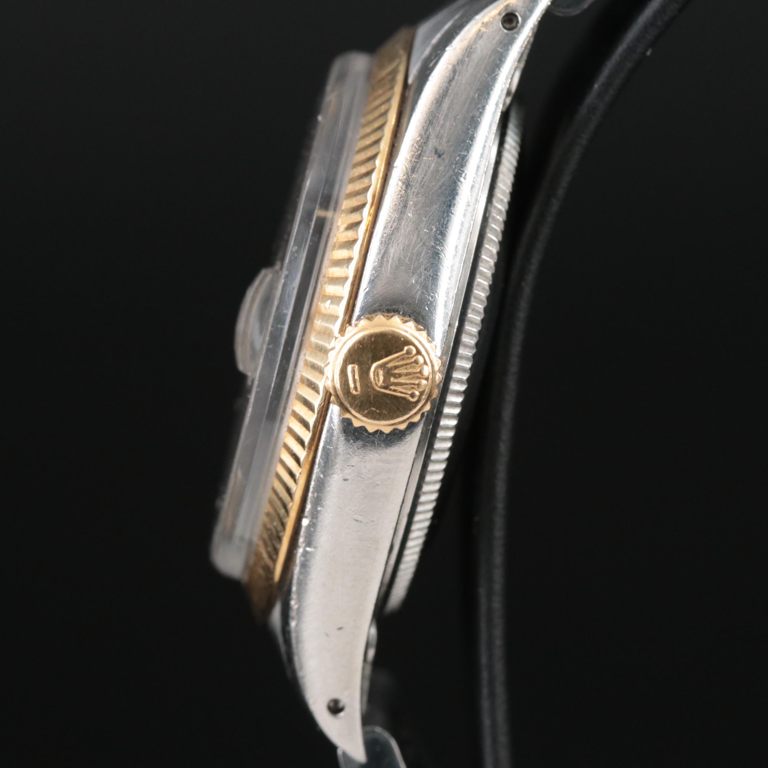 1974 Rolex Air King Date 34MM Steel Gold Automatic Watch