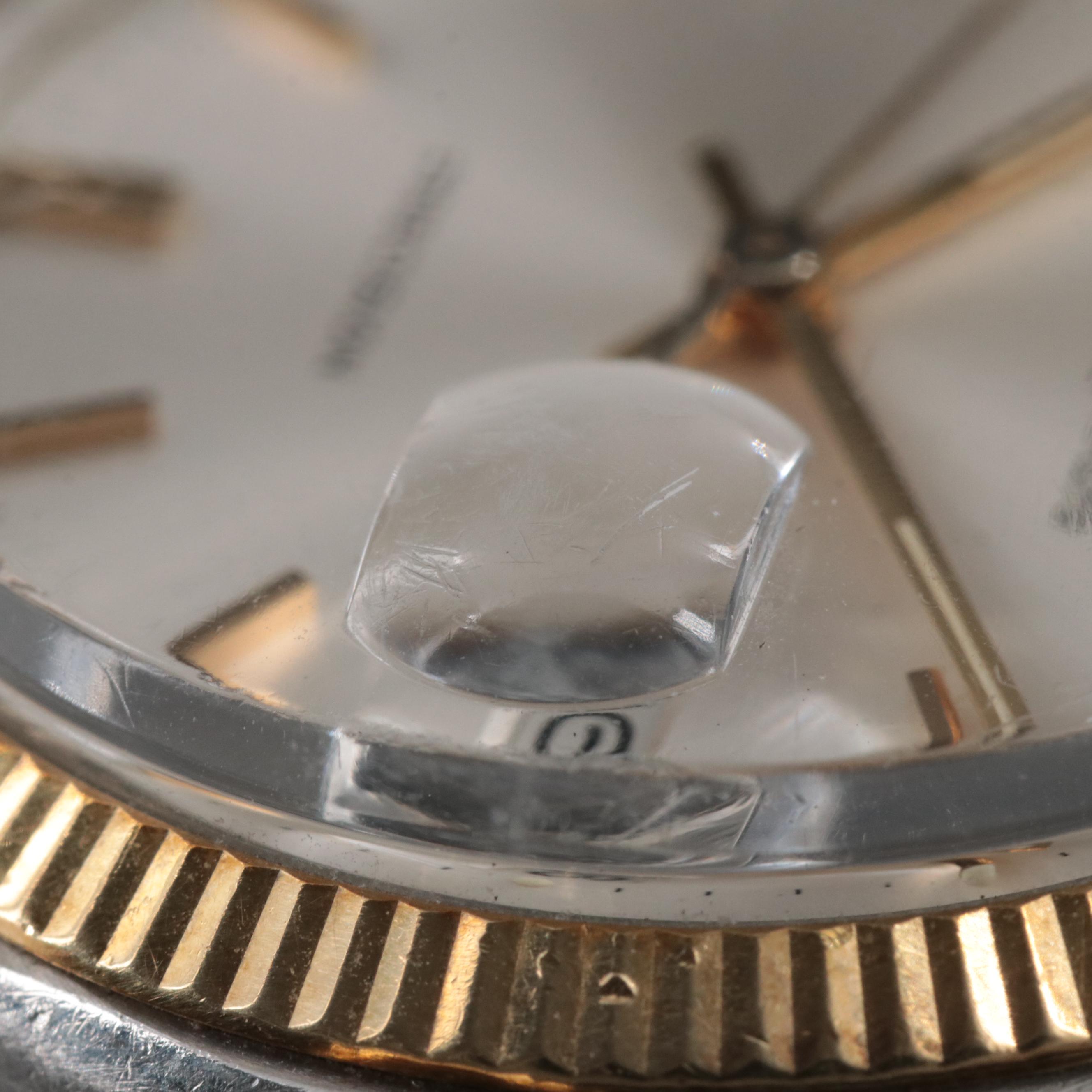 1974 Rolex Air King Date 34MM Steel Gold Automatic Watch