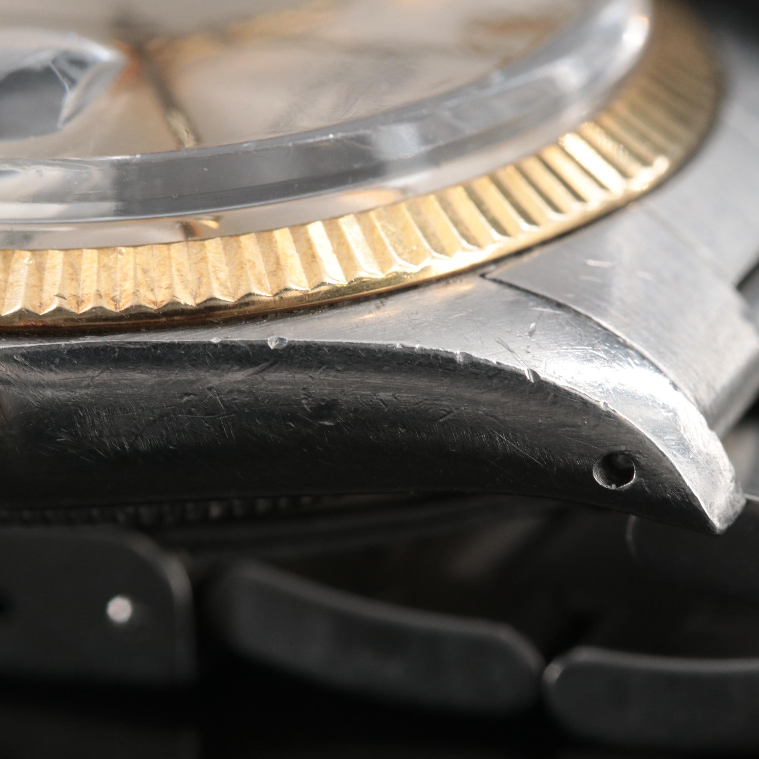 1974 Rolex Air King Date 34MM Steel Gold Automatic Watch