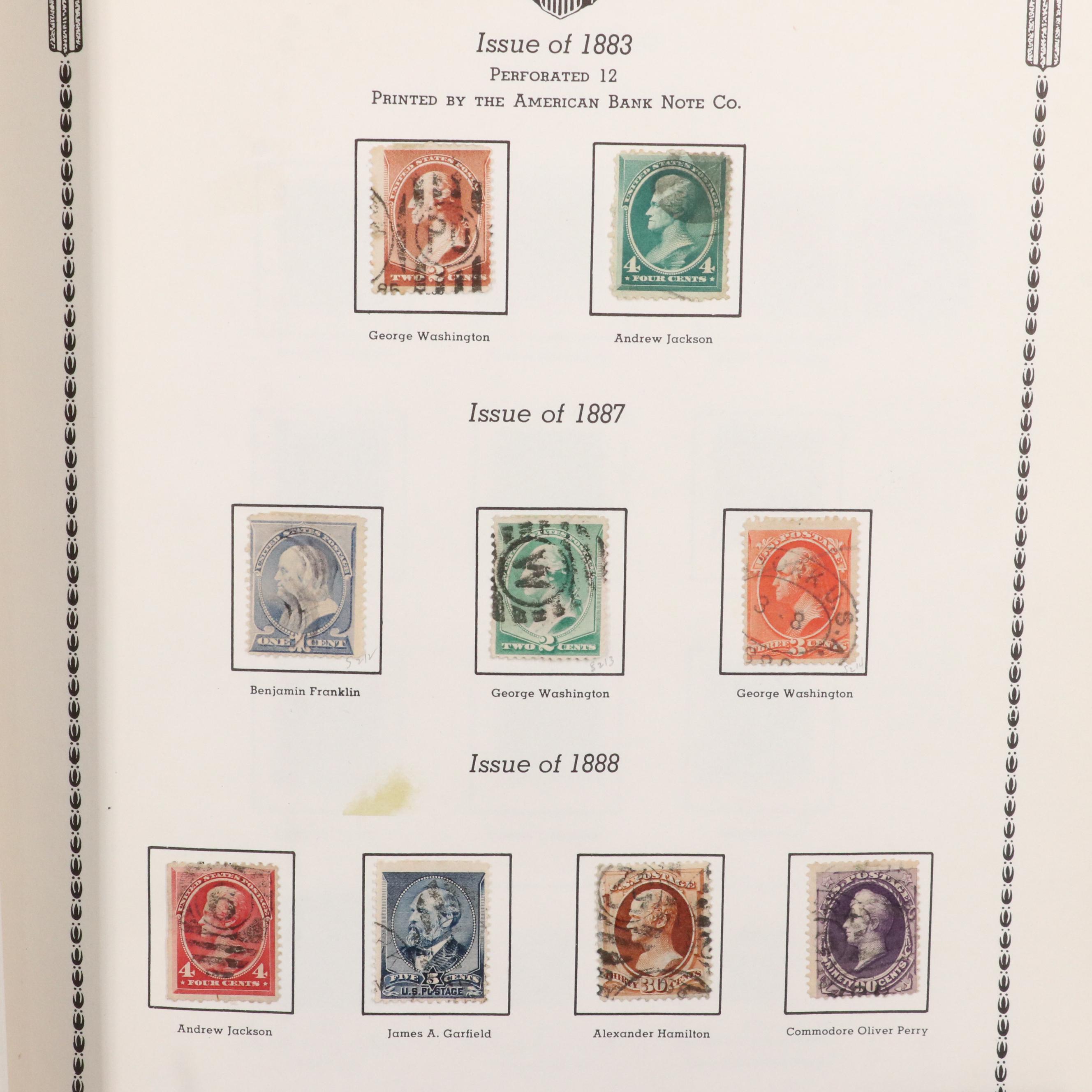 U.S. Postage Stamp Collection, 1851 to 1950s