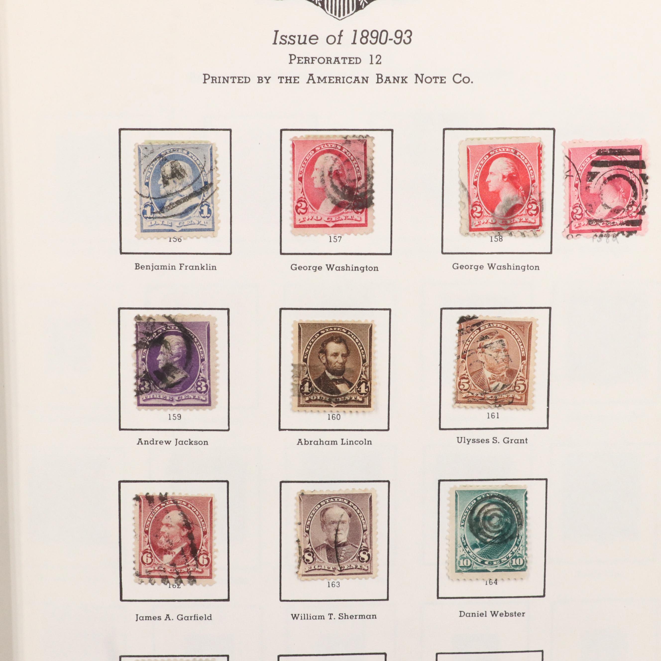 U.S. Postage Stamp Collection, 1851 to 1950s