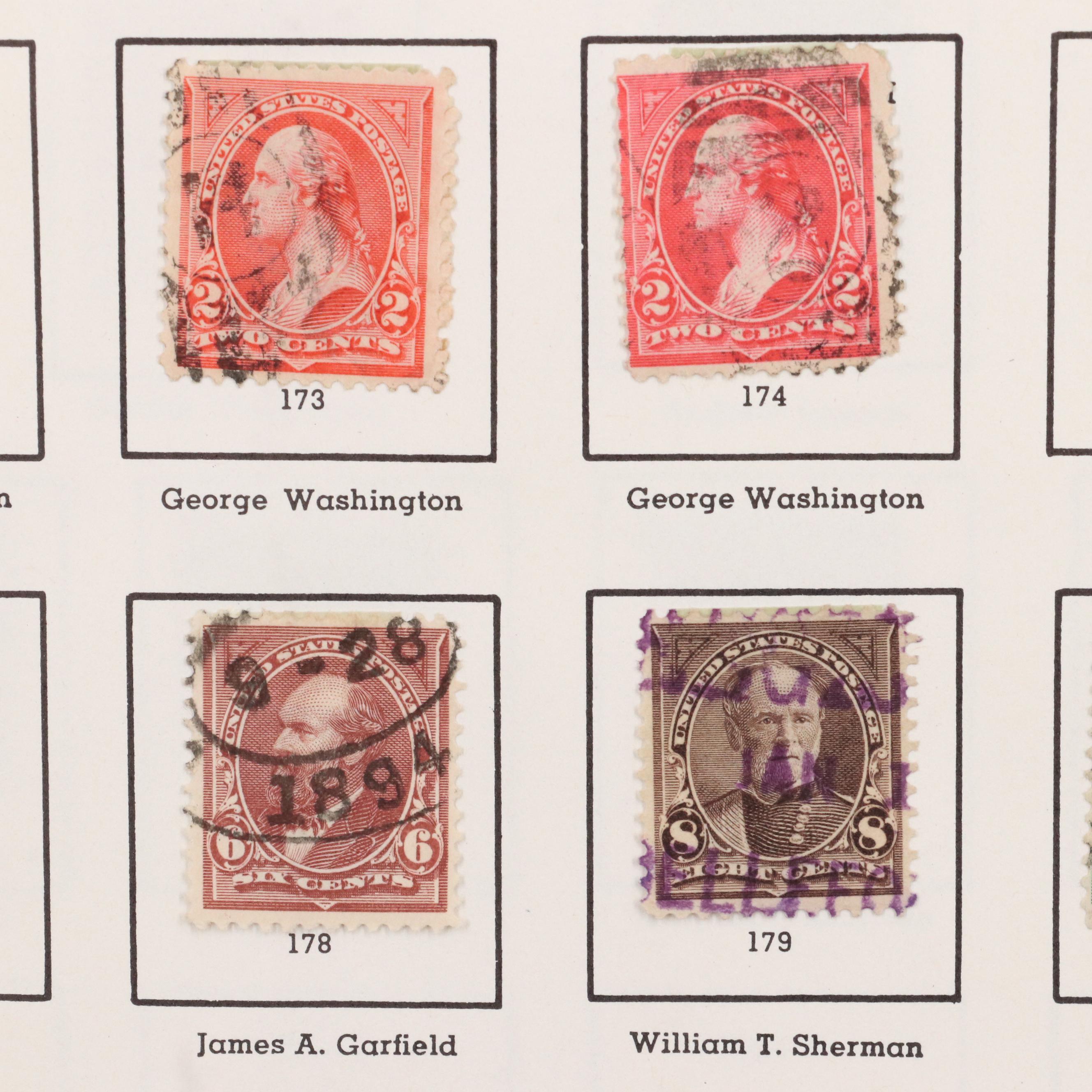 U.S. Postage Stamp Collection, 1851 to 1950s