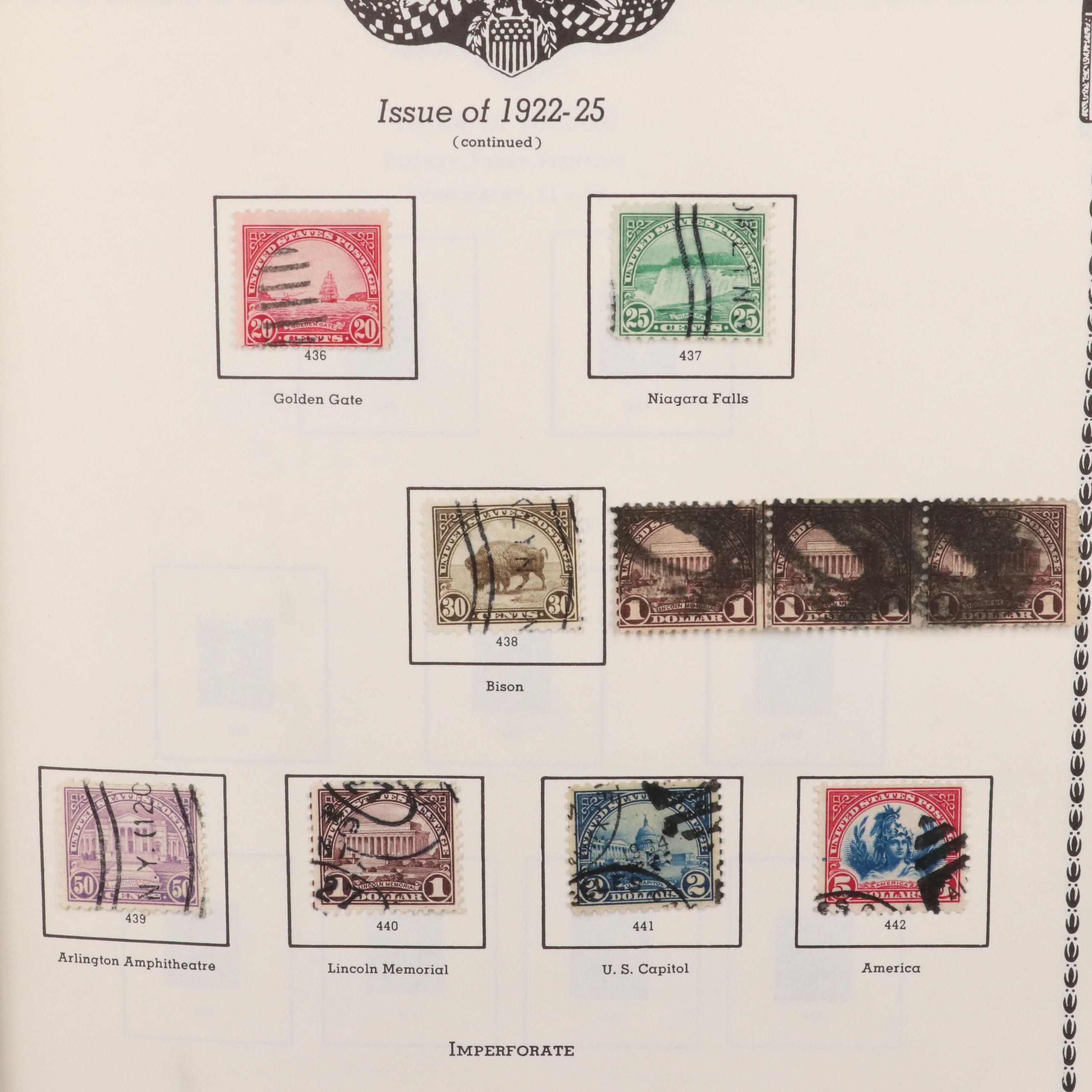 U.S. Postage Stamp Collection, 1851 to 1950s