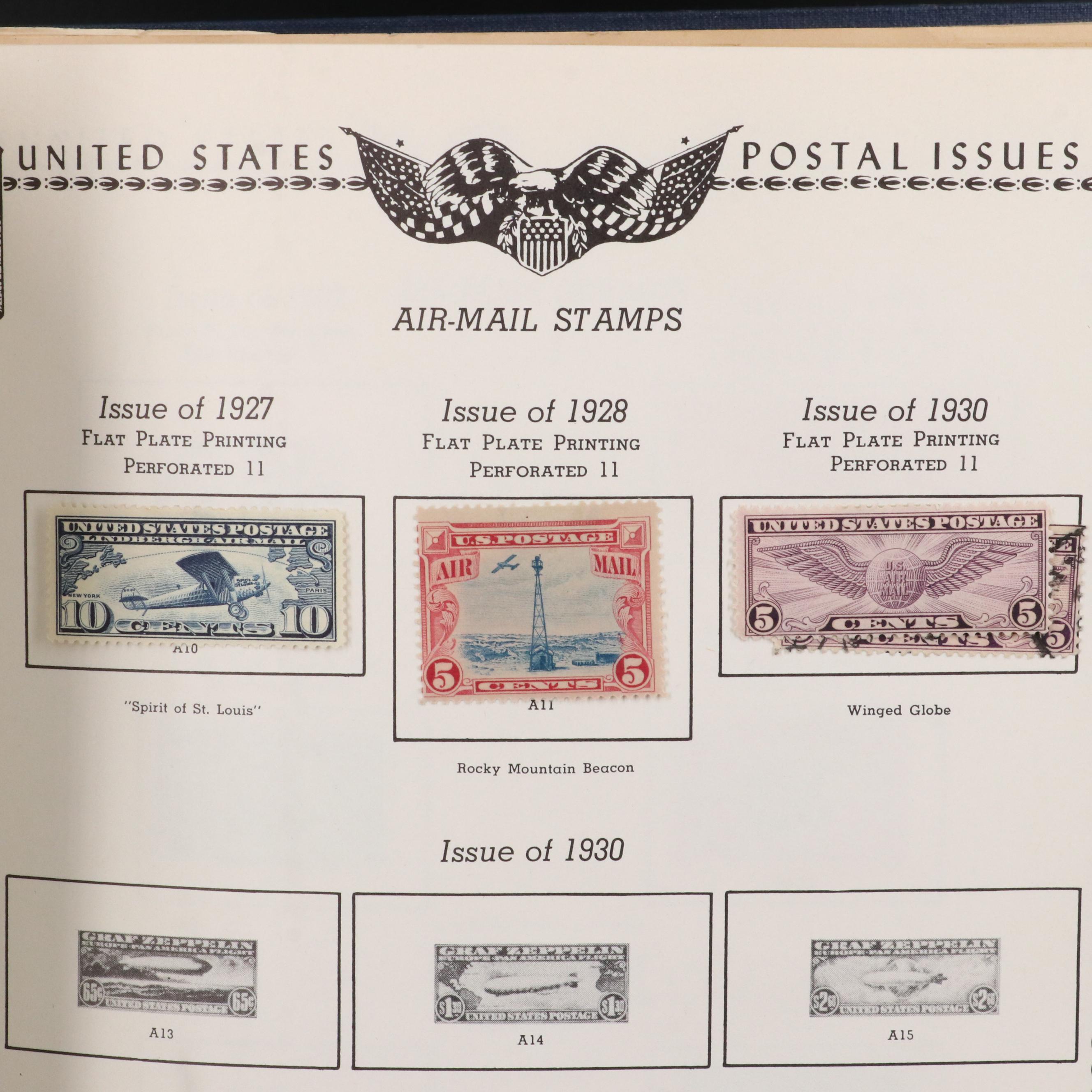 U.S. Postage Stamp Collection, 1851 to 1950s