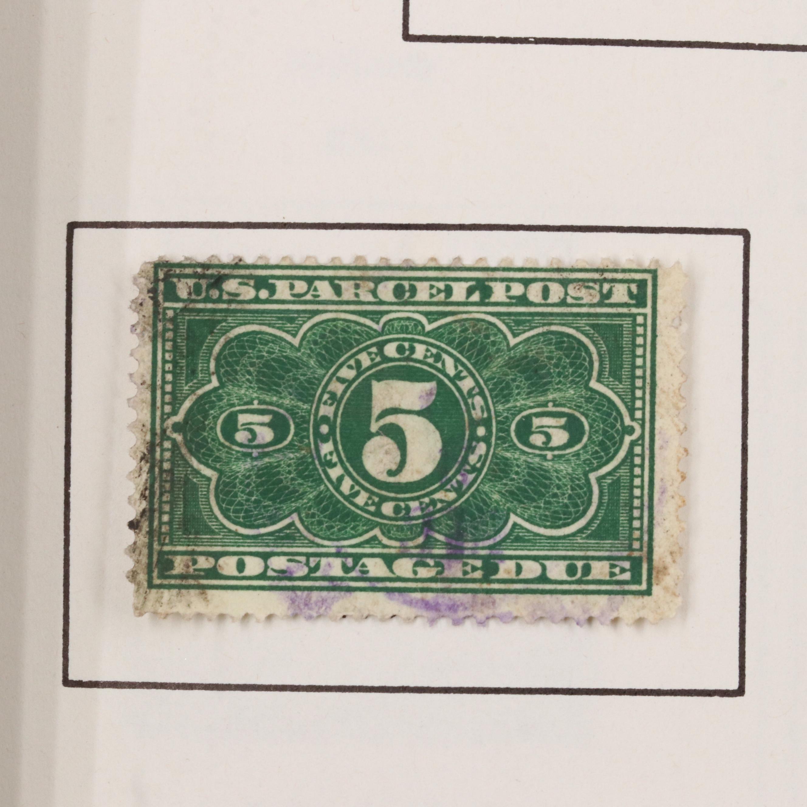 U.S. Postage Stamp Collection, 1851 to 1950s