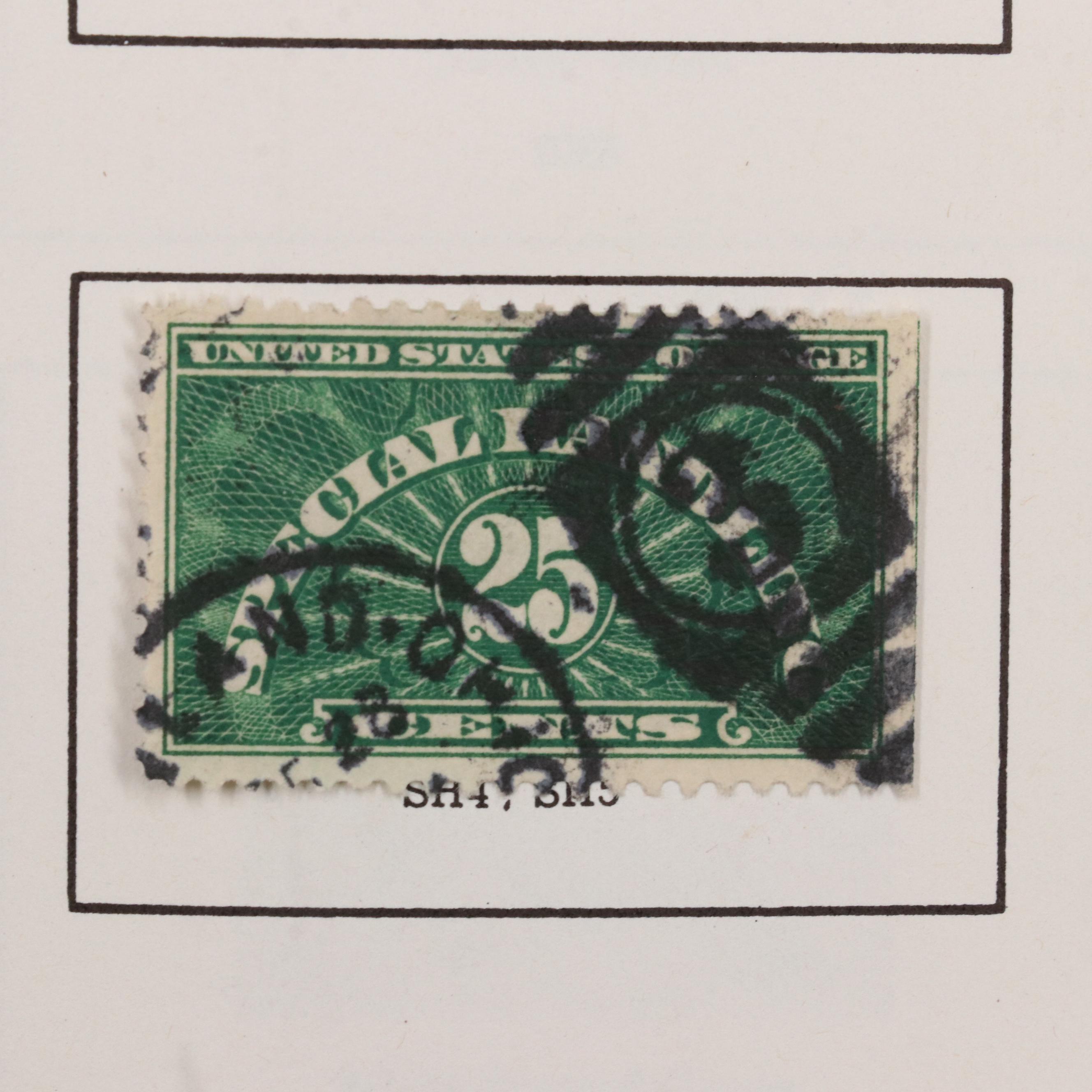 U.S. Postage Stamp Collection, 1851 to 1950s