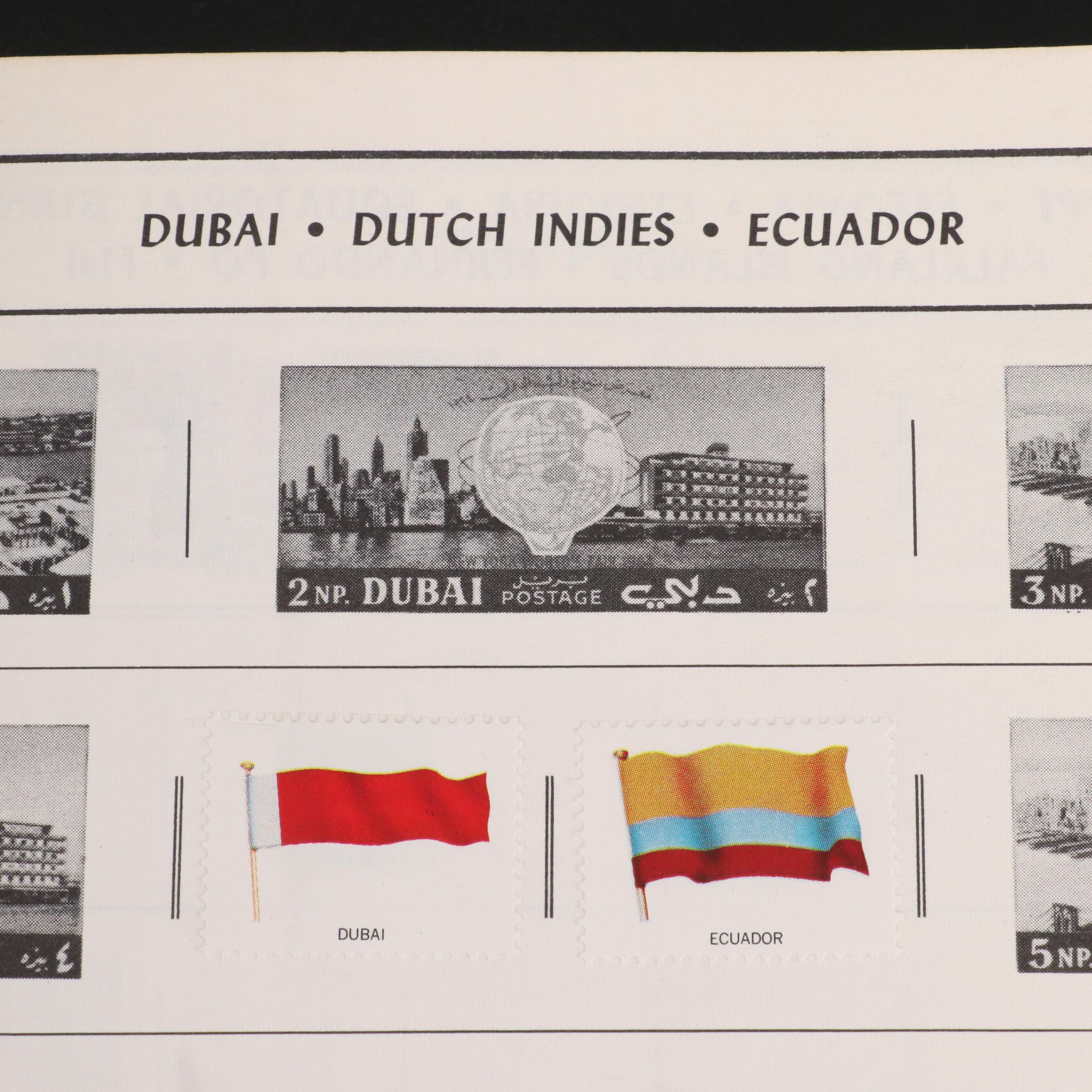 Group of Vintage U.S. and Worldwide Postage Stamps