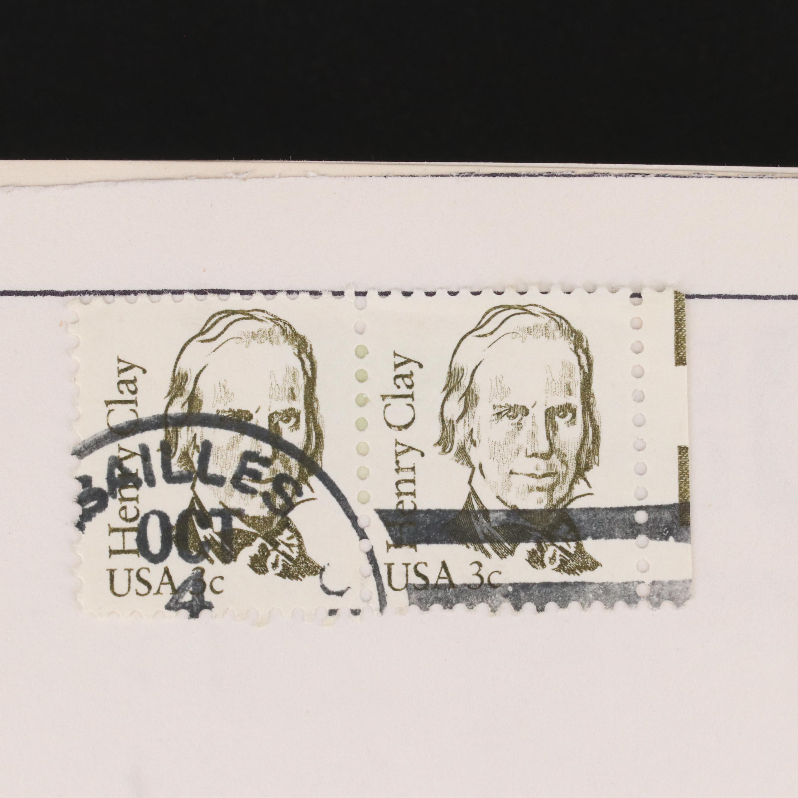 Group of Vintage U.S. and Worldwide Postage Stamps