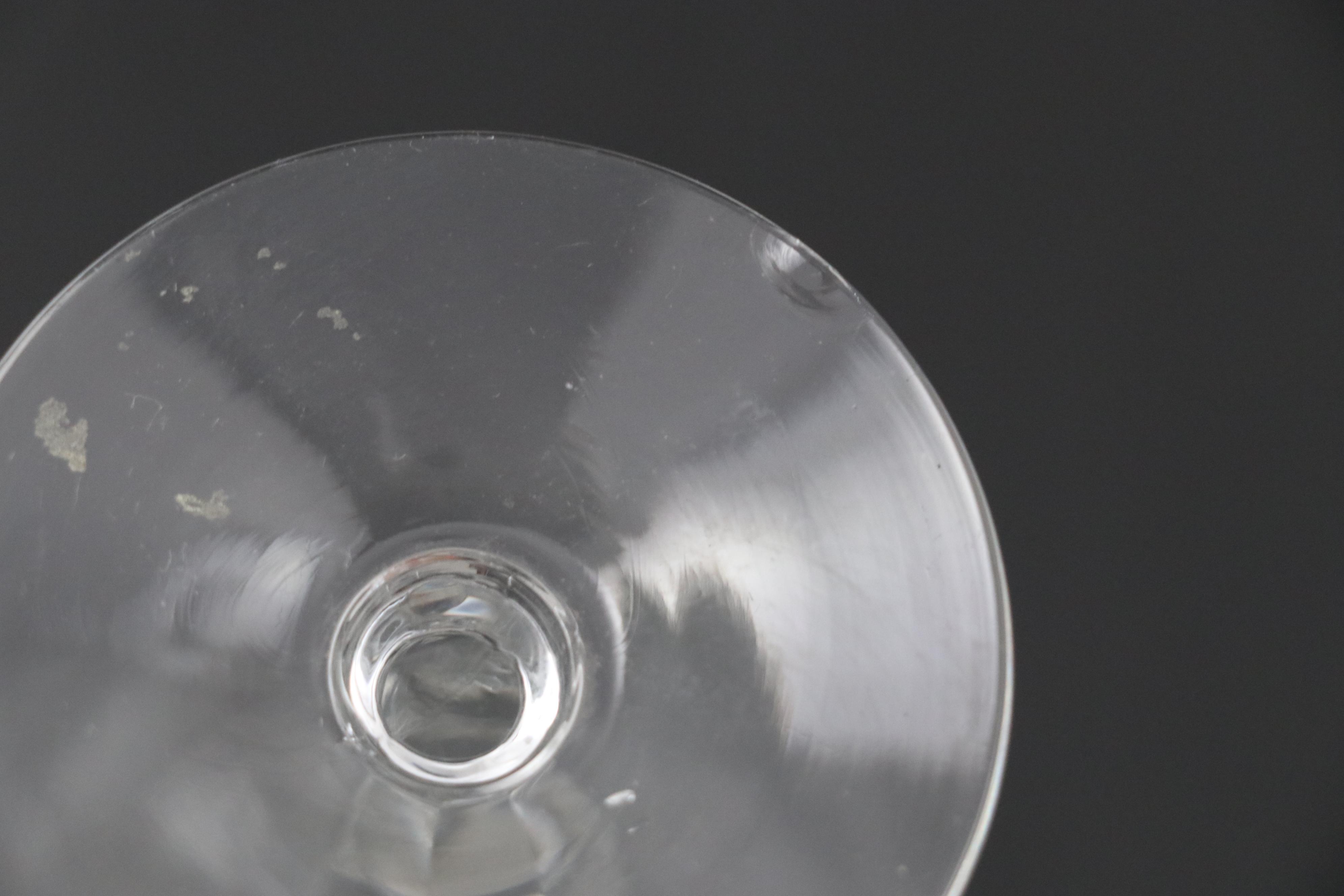 Frosted Diamond Pattern Glass Decanter with Glass Cordial Glasses