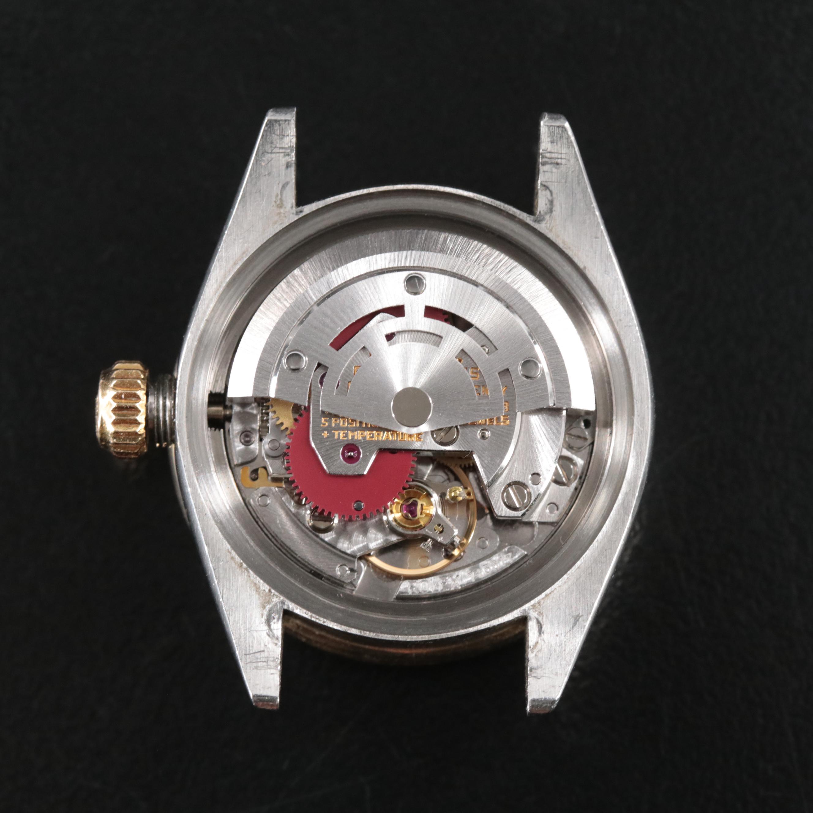 1981 Rolex Datejust Custom Diamond Dial and Bezel 26MM Gold and Steel Watch