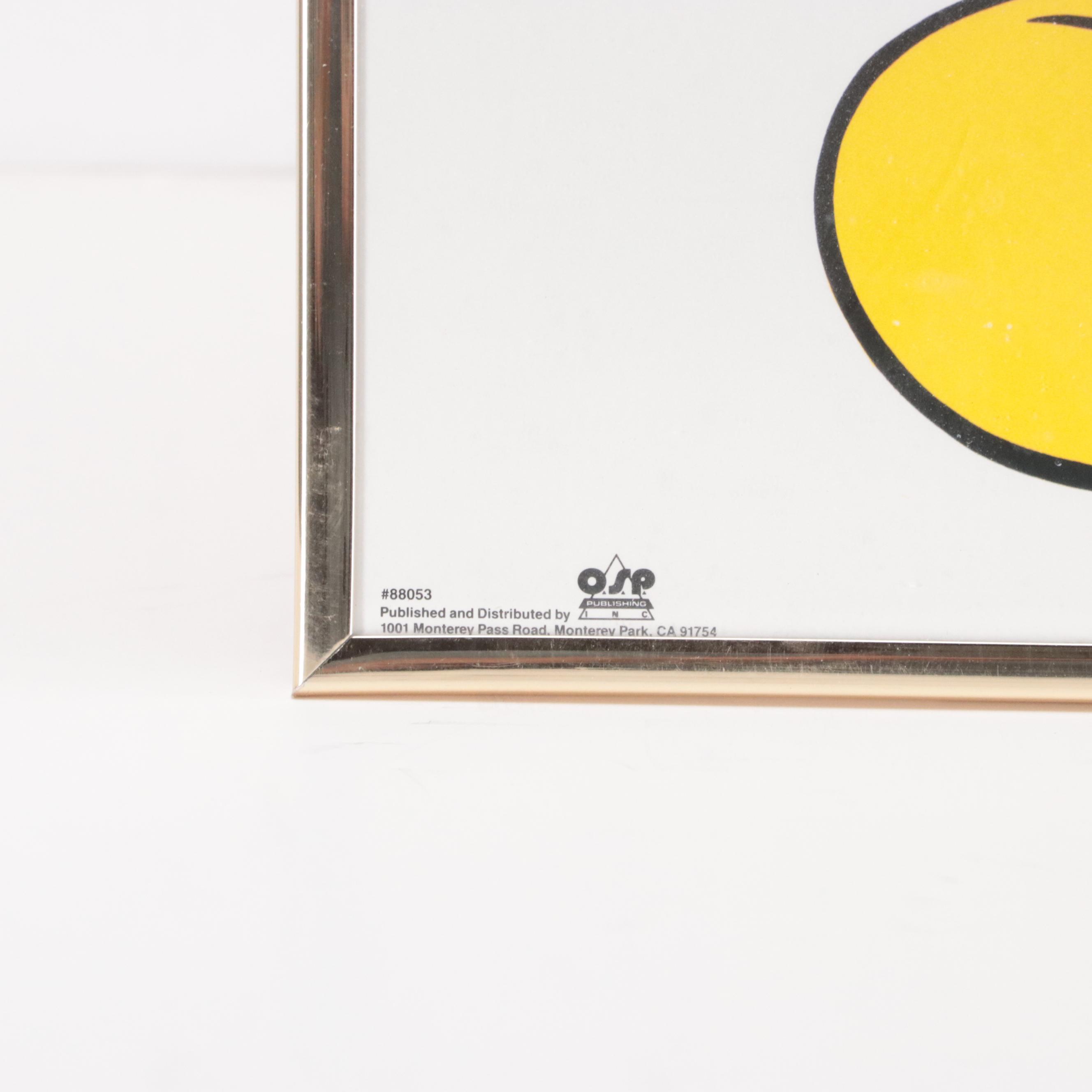 Offset Lithograph of Mickey Mouse