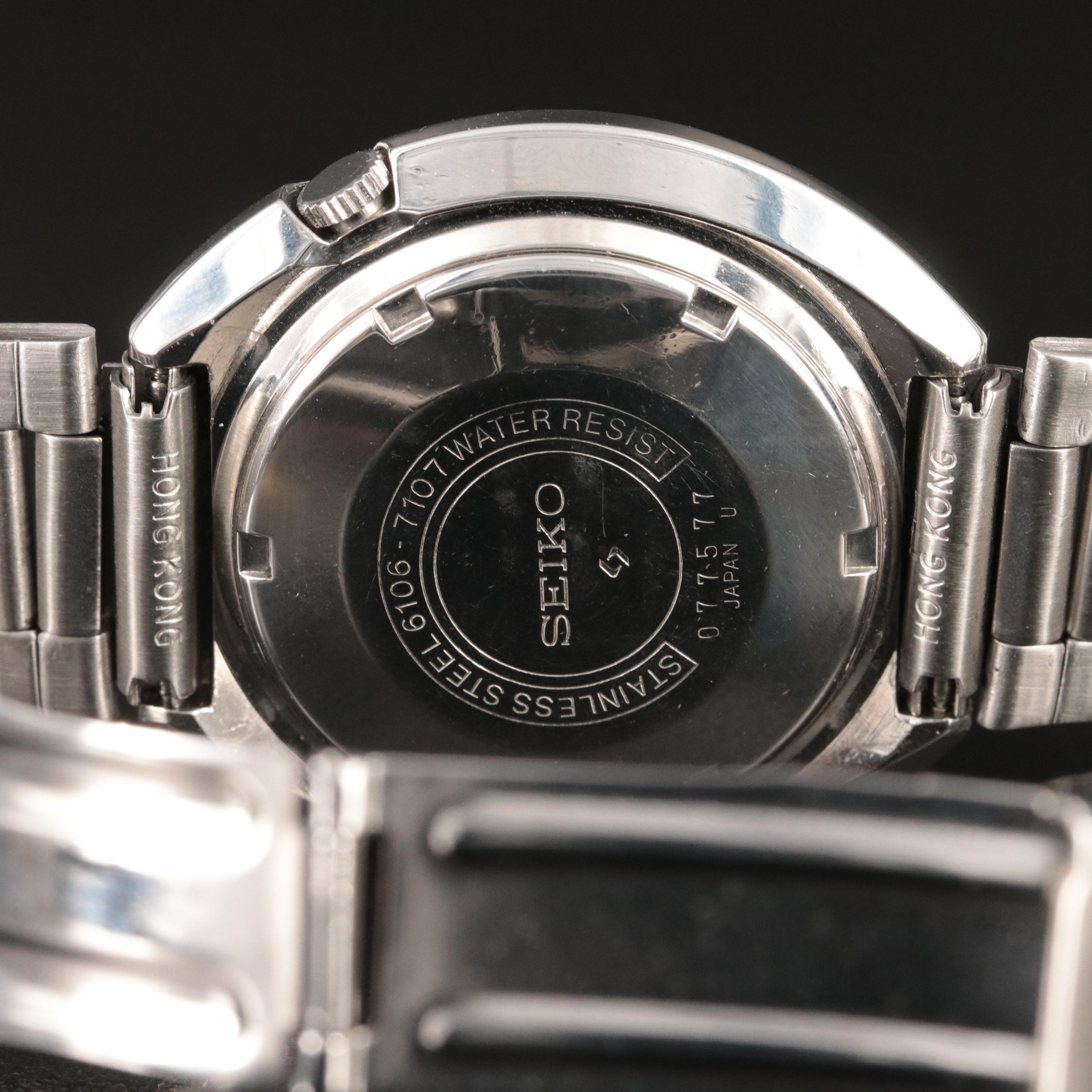 Vintage Seiko "UFO" Sport Diver 43MM Steel Automatic Watch