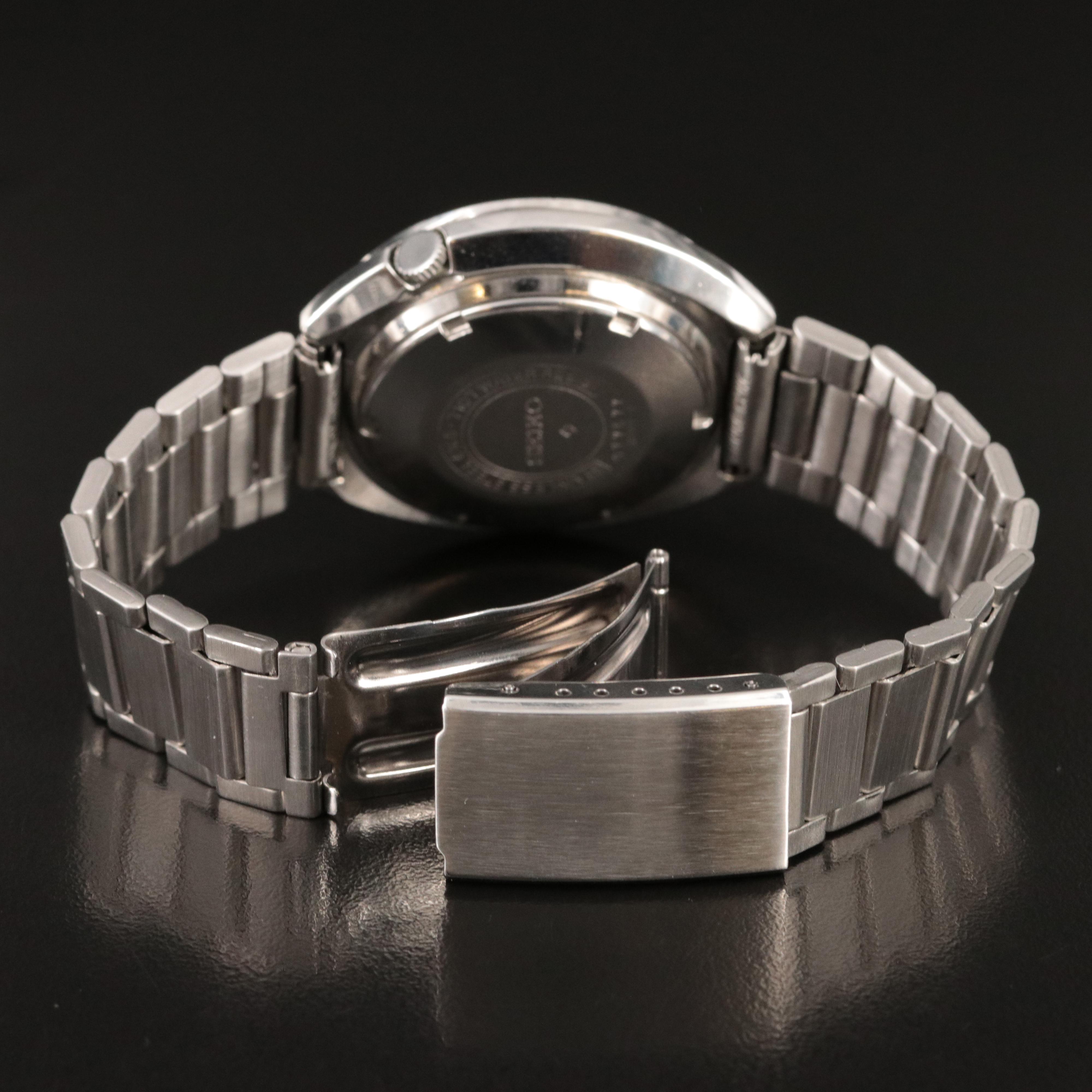 Vintage Seiko "UFO" Sport Diver 43MM Steel Automatic Watch