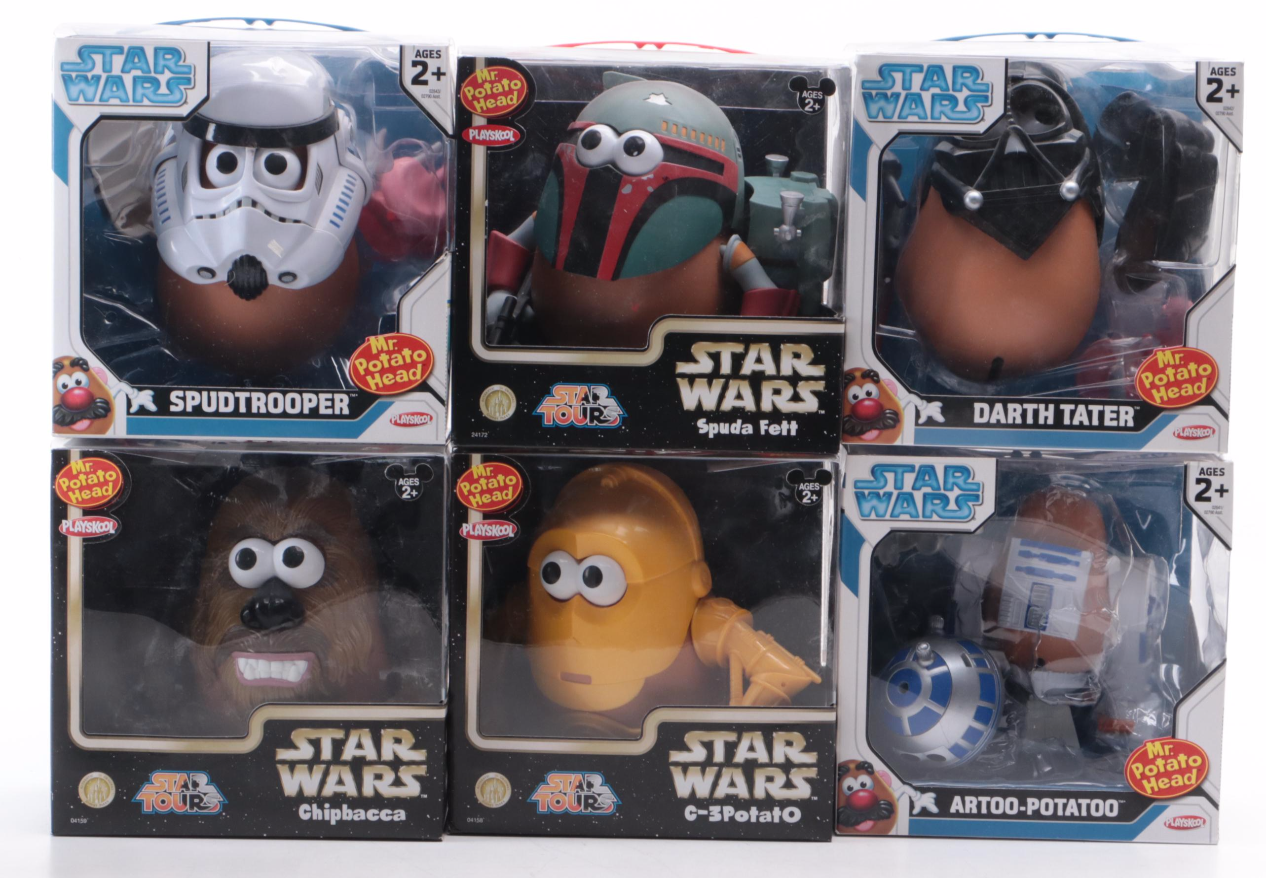 Hasbro and Playskool Star Wars Mr. Potato Head Figures