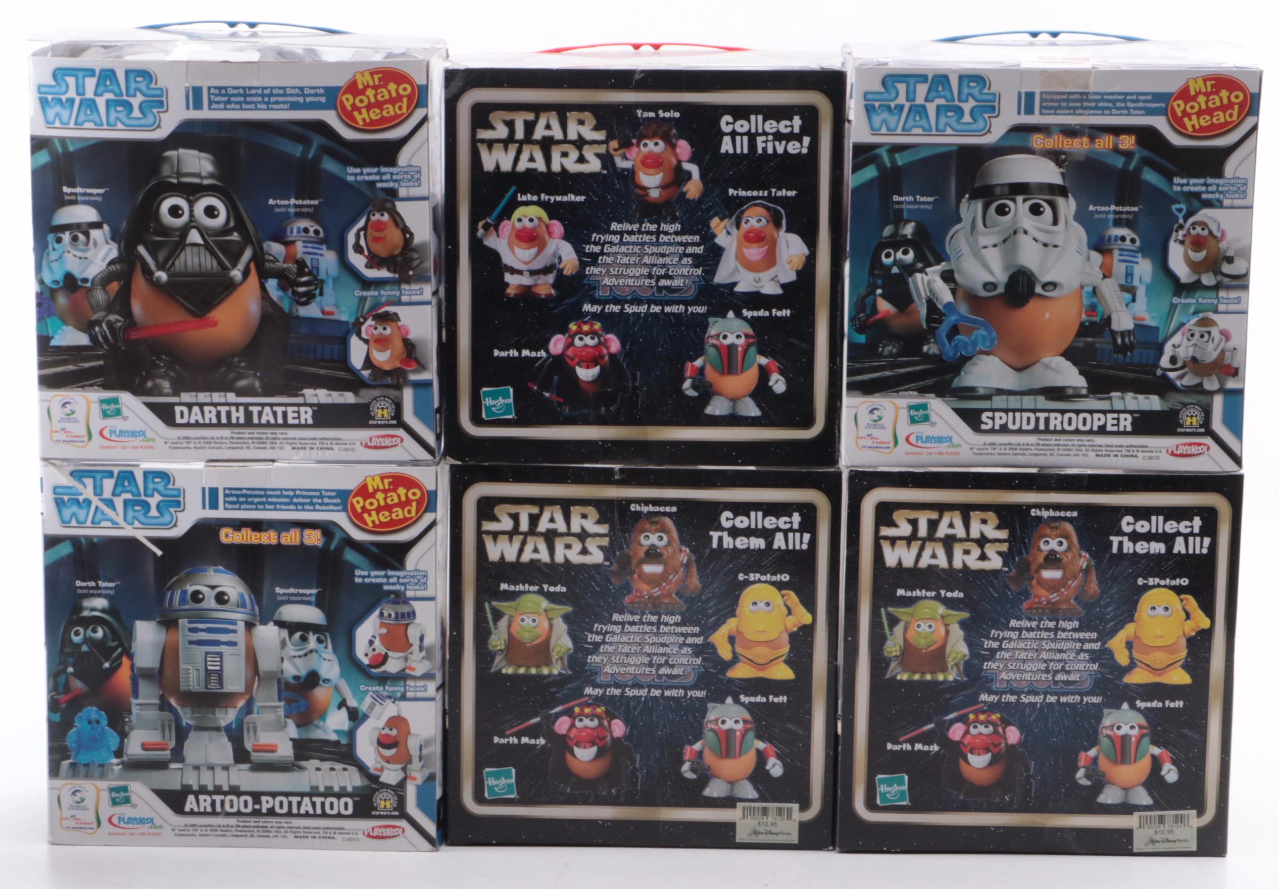 Hasbro and Playskool Star Wars Mr. Potato Head Figures