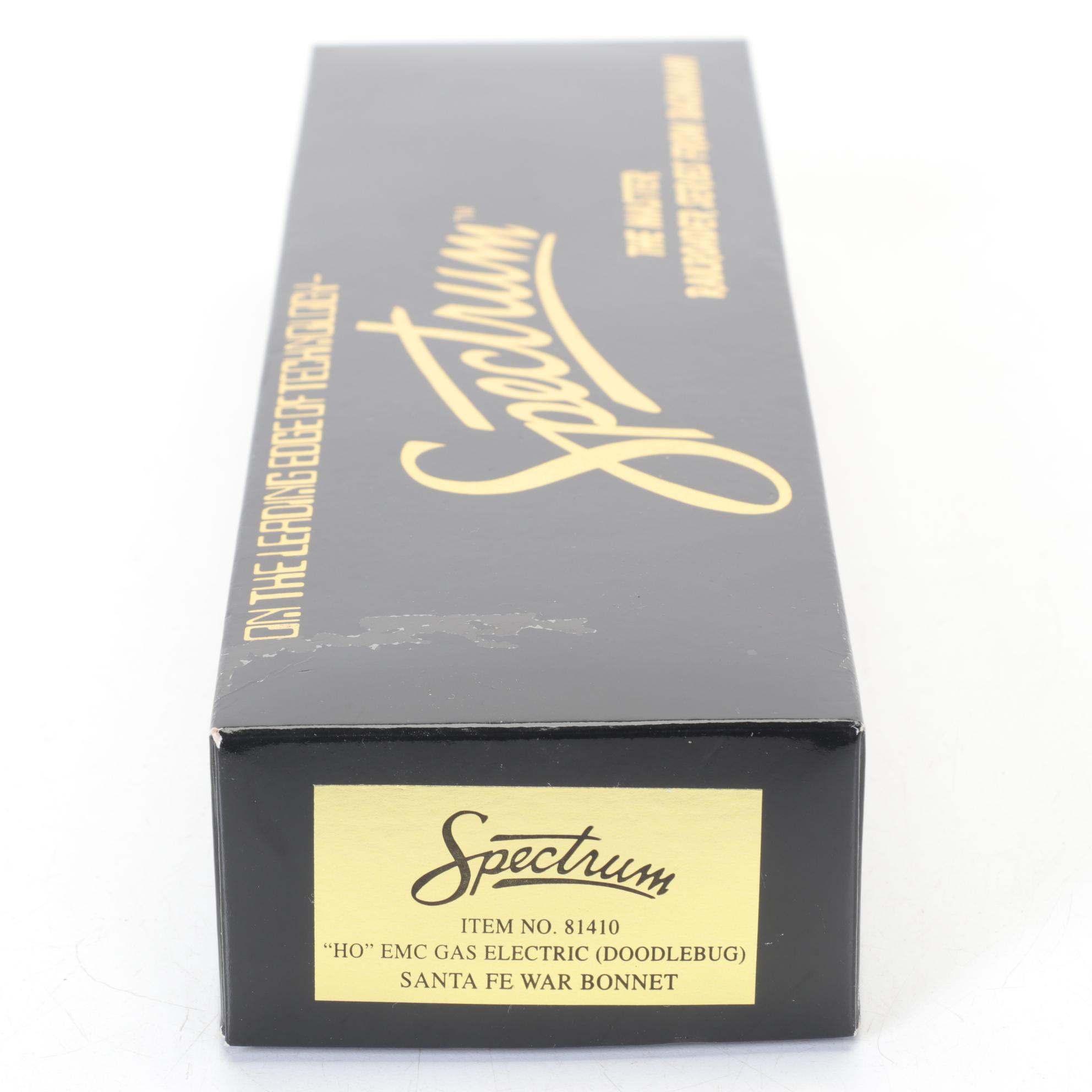 Spectrum HO Scale Santa Fe Gas/Electric "Doodlebug" Model Train